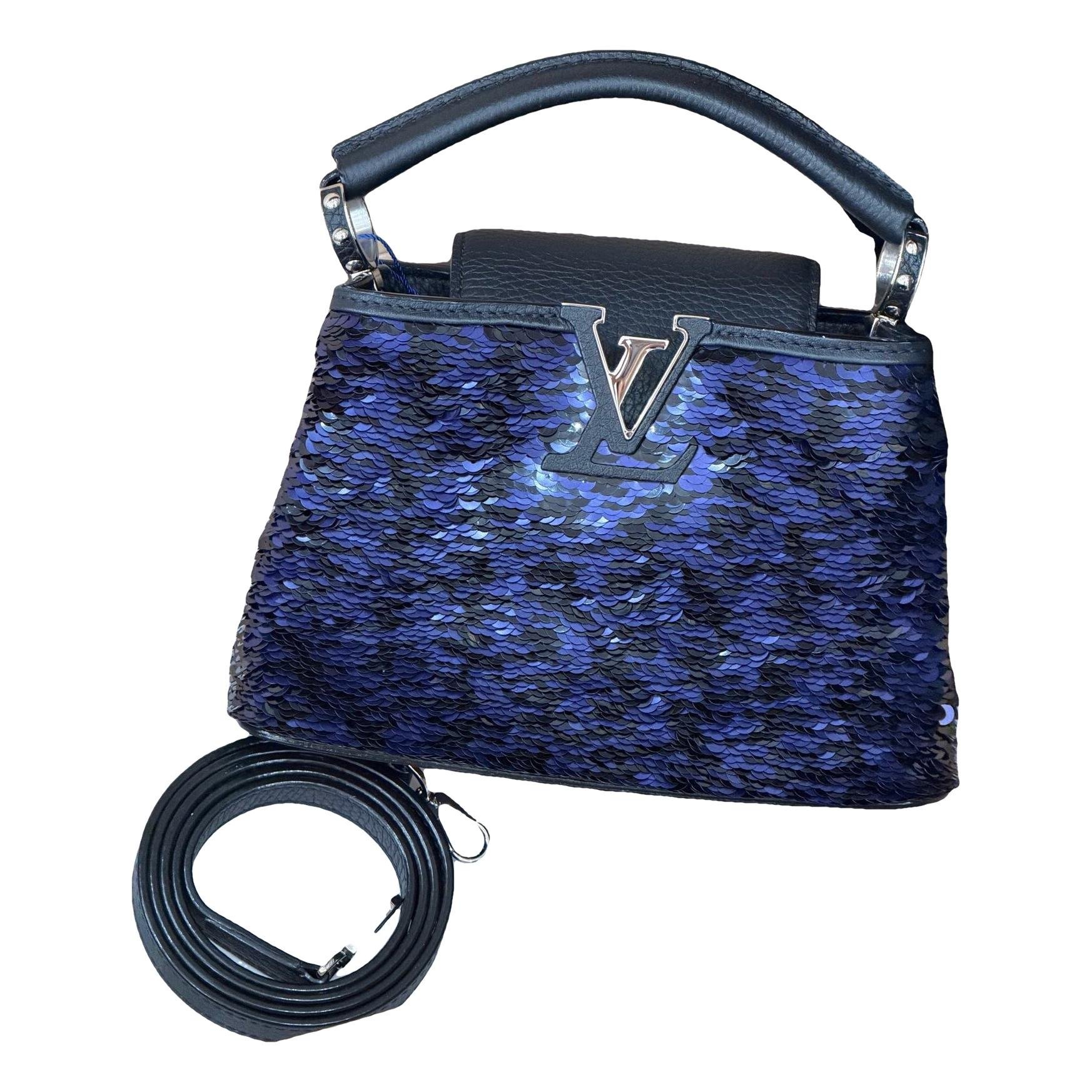 Capucines glitter handbag