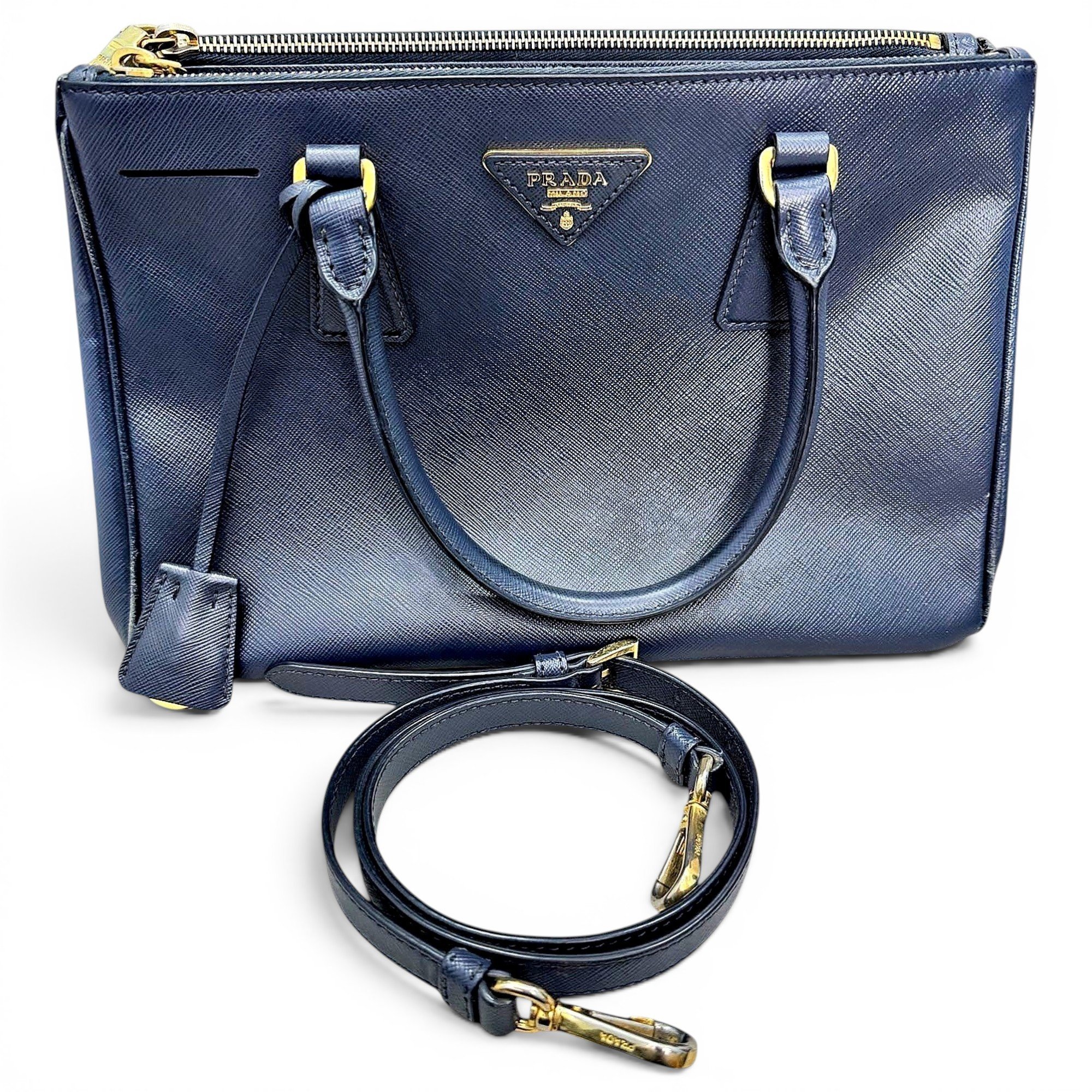 Galleria leather handbag