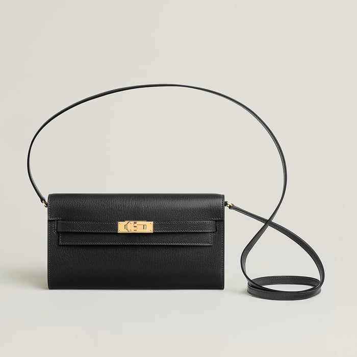 Noir Kelly Classique to Go Wallet