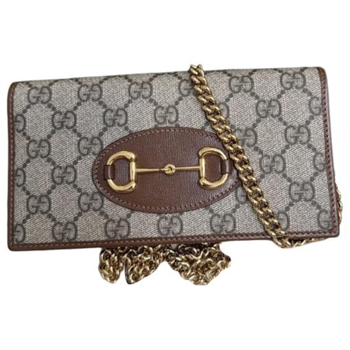 Horsebit 1955 Chain Wallet leather crossbody bag