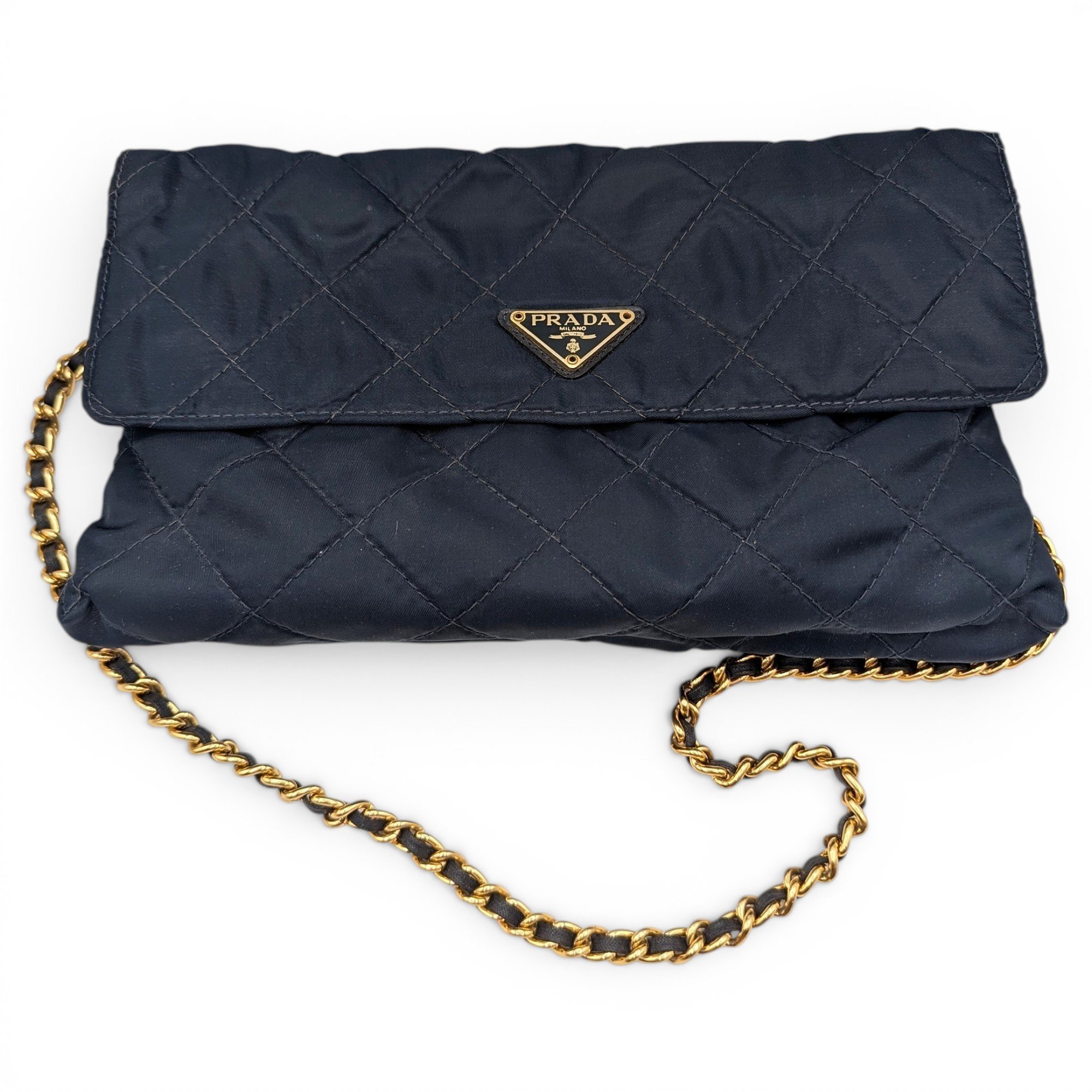 Light Frame cloth clutch bag