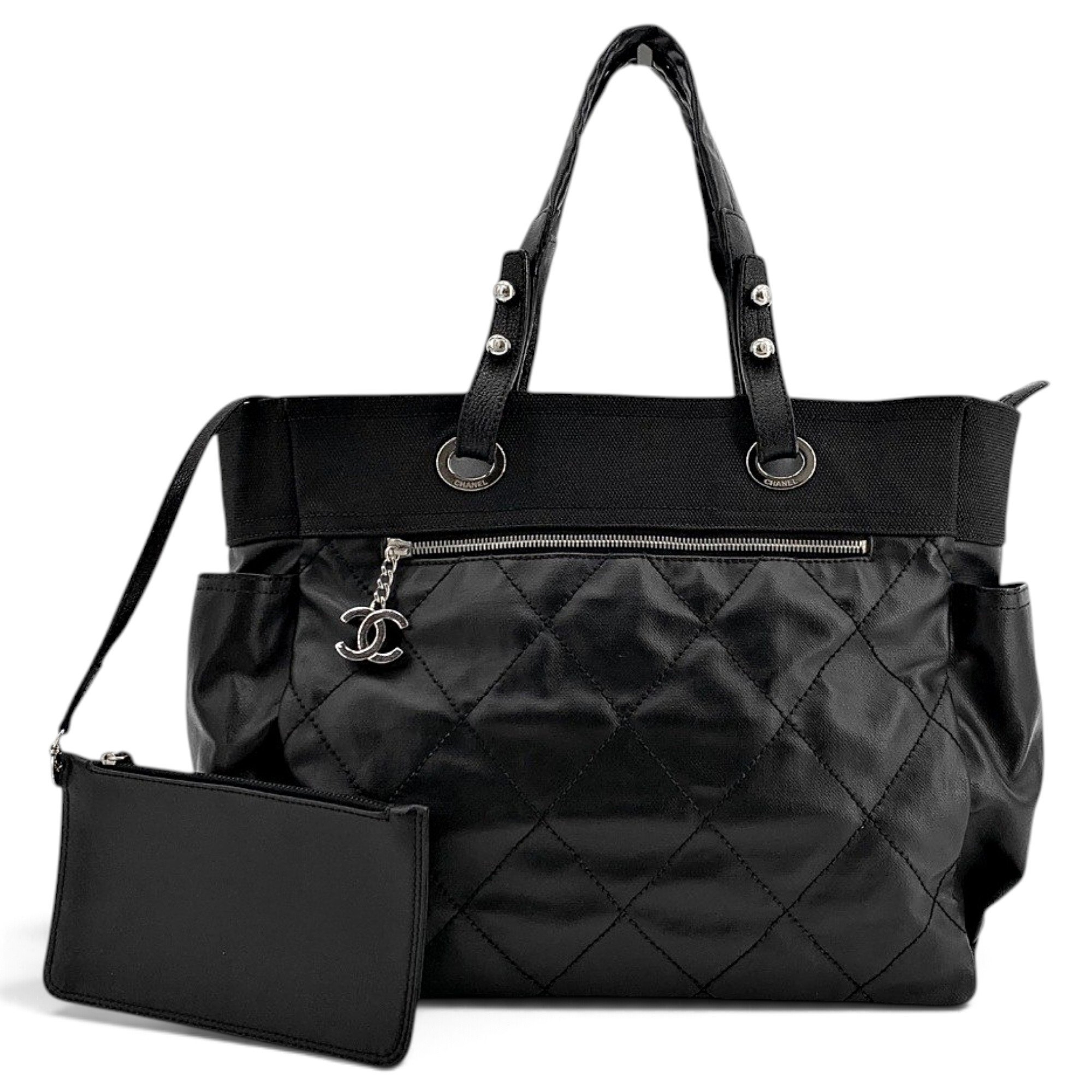 Leather tote
