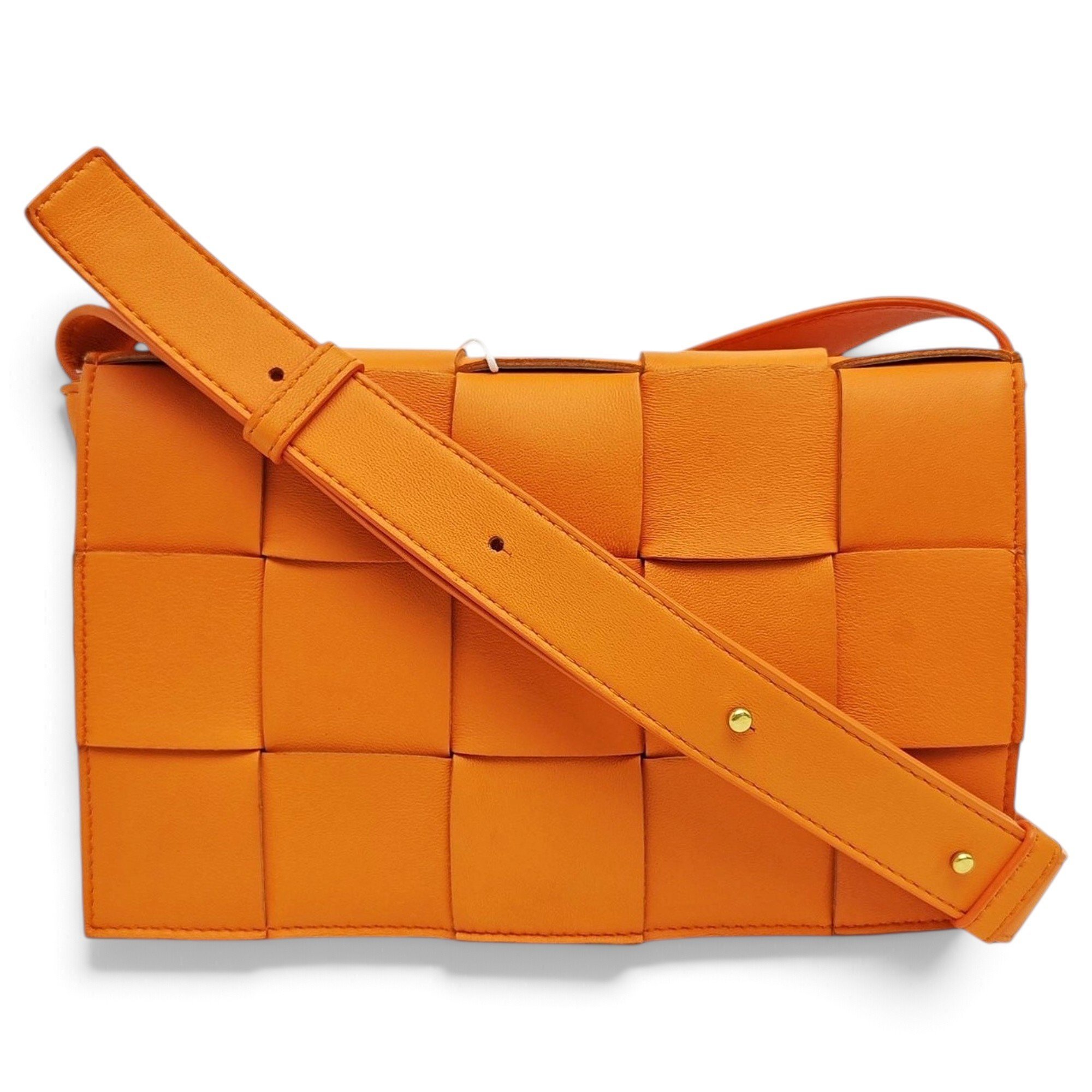 Brick Cassette leather handbag