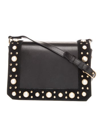 Sandro Leather Crossbody Bag