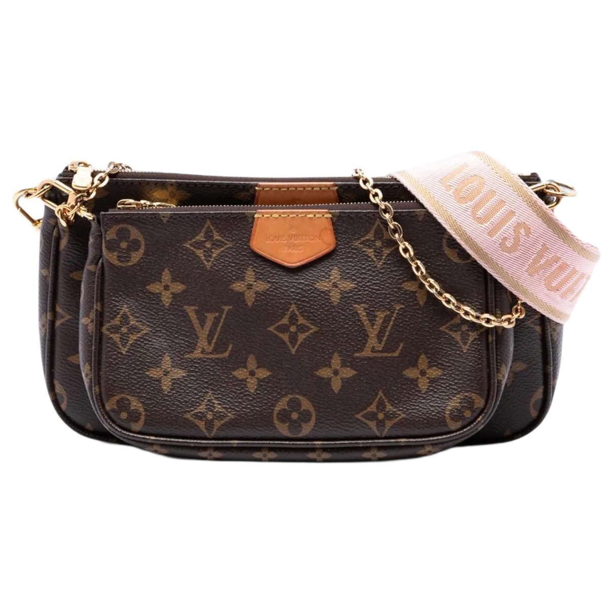 Louis Vuitton Multi Pochette Accessoires cloth satchel