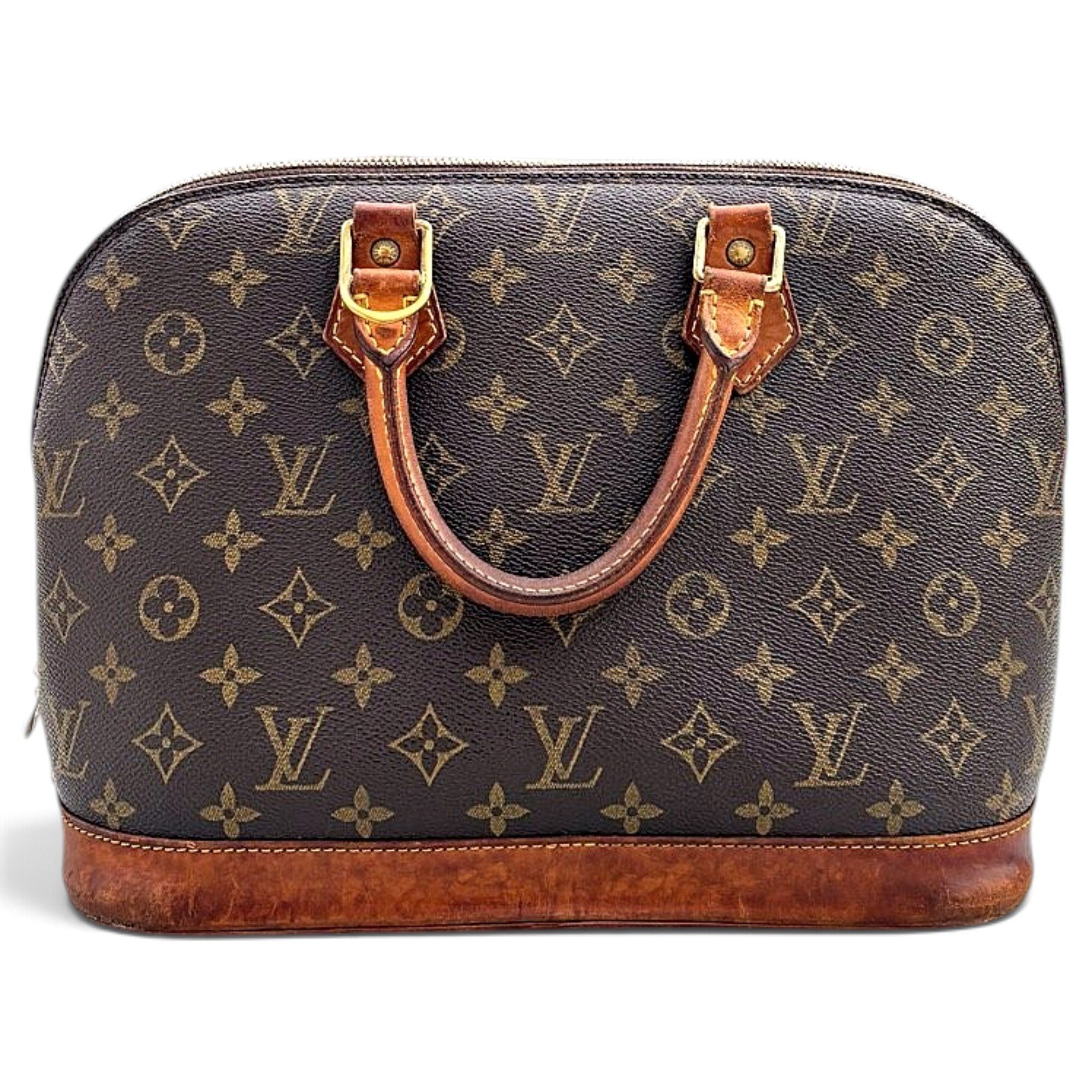 Alma leather handbag