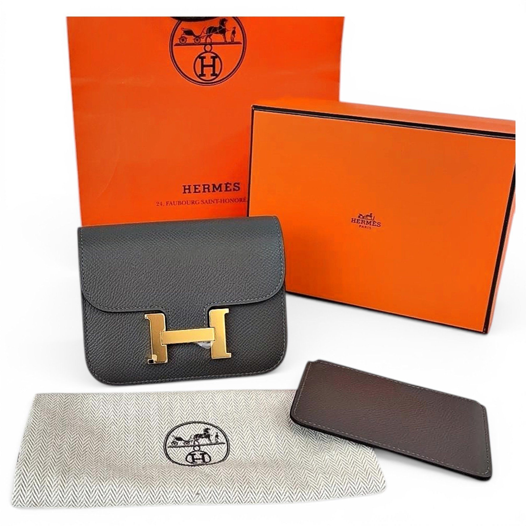 Constance leather handbag