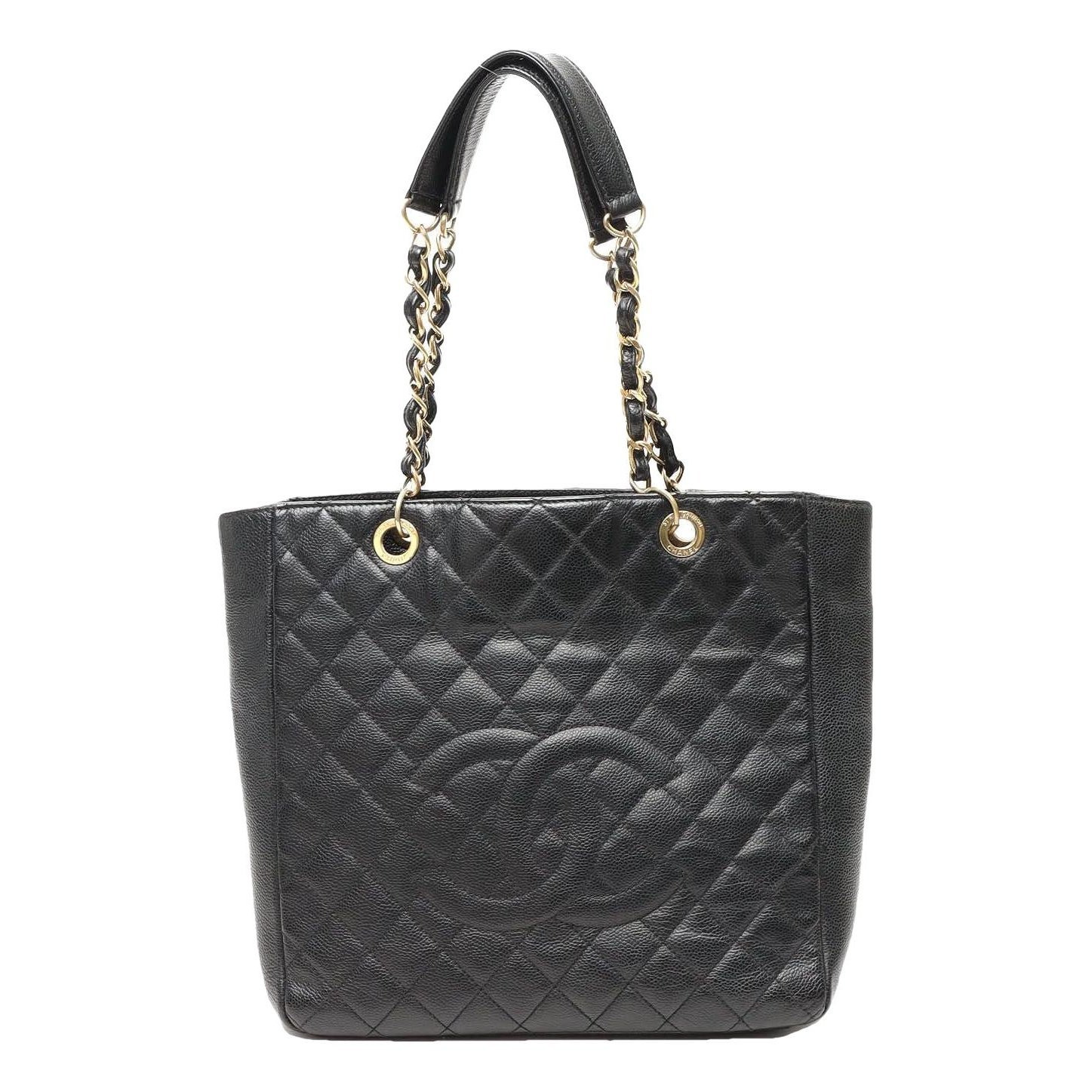 Grand shopping leather tote