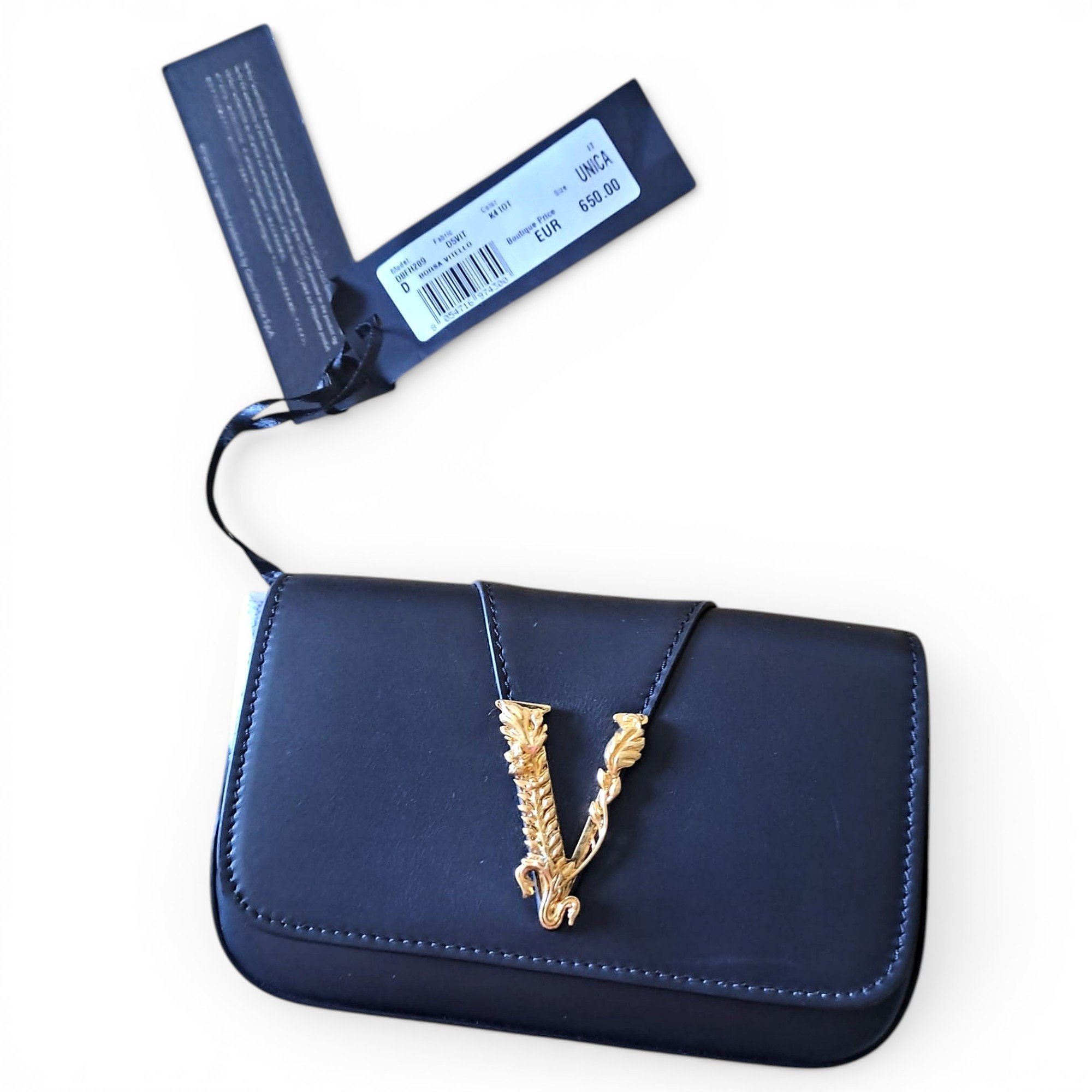 Virtus leather handbag