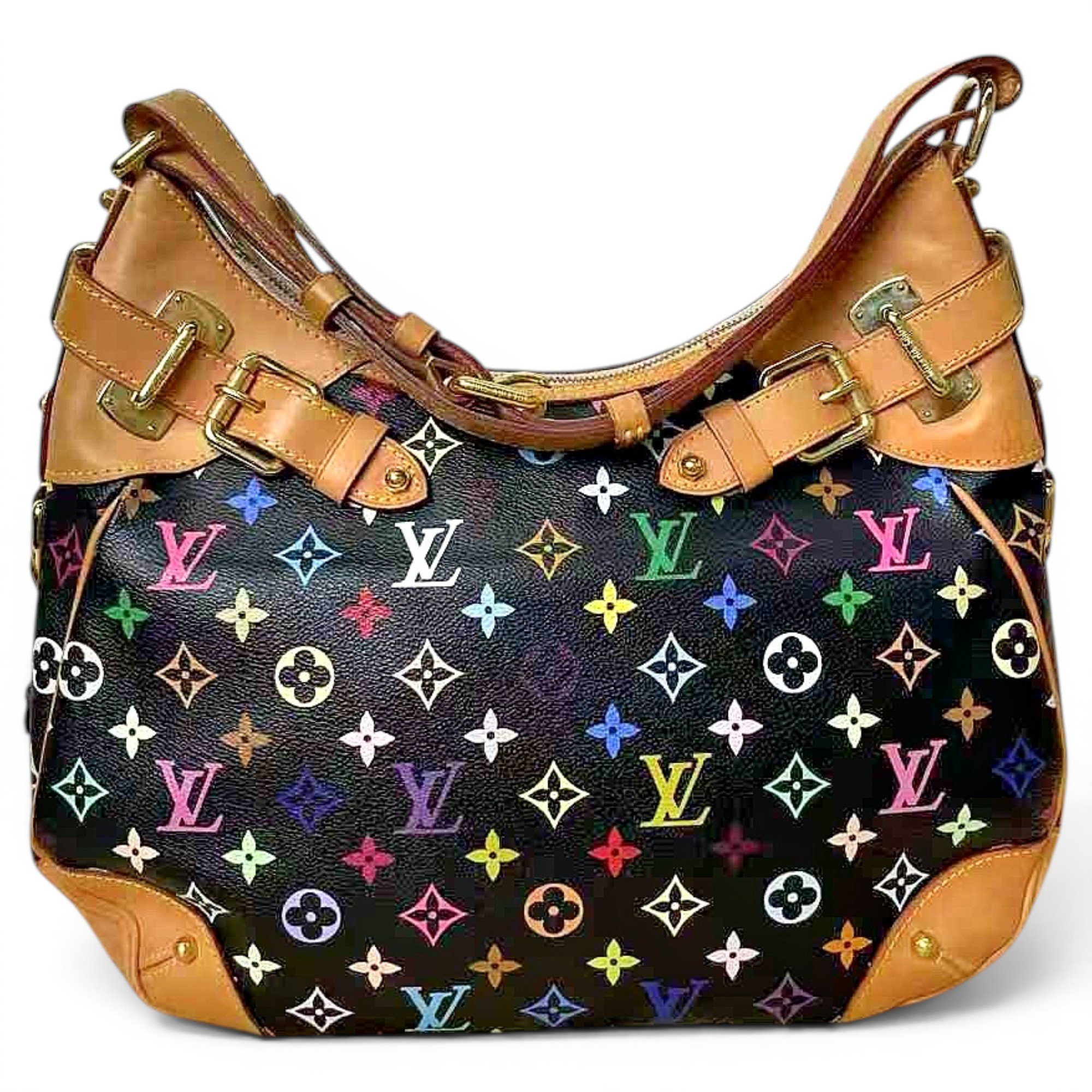 Greta leather handbag