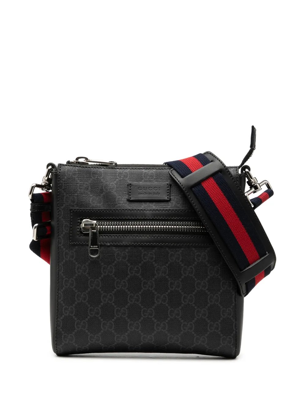2000-2015 Small GG Supreme Web Messenger Bag crossbody bag
