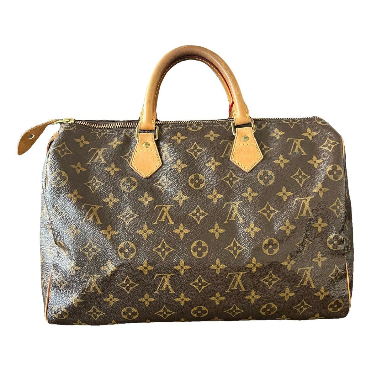 Louis Vuitton Speedy leather handbag