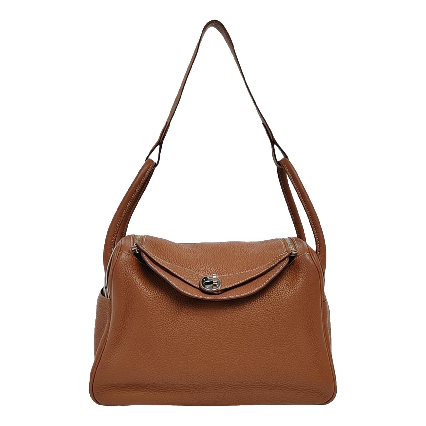 Lindy leather handbag