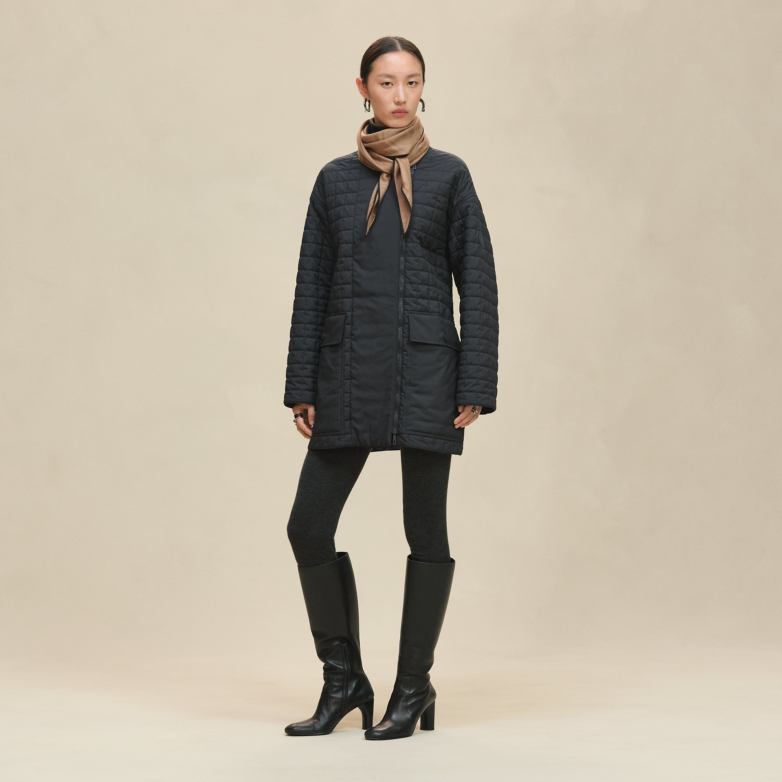Quilted coat