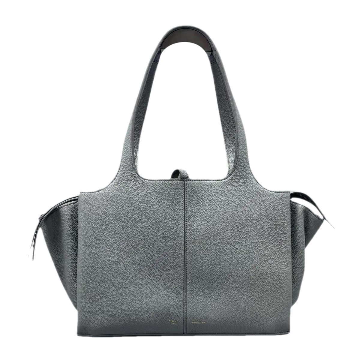 Tri-Fold leather tote