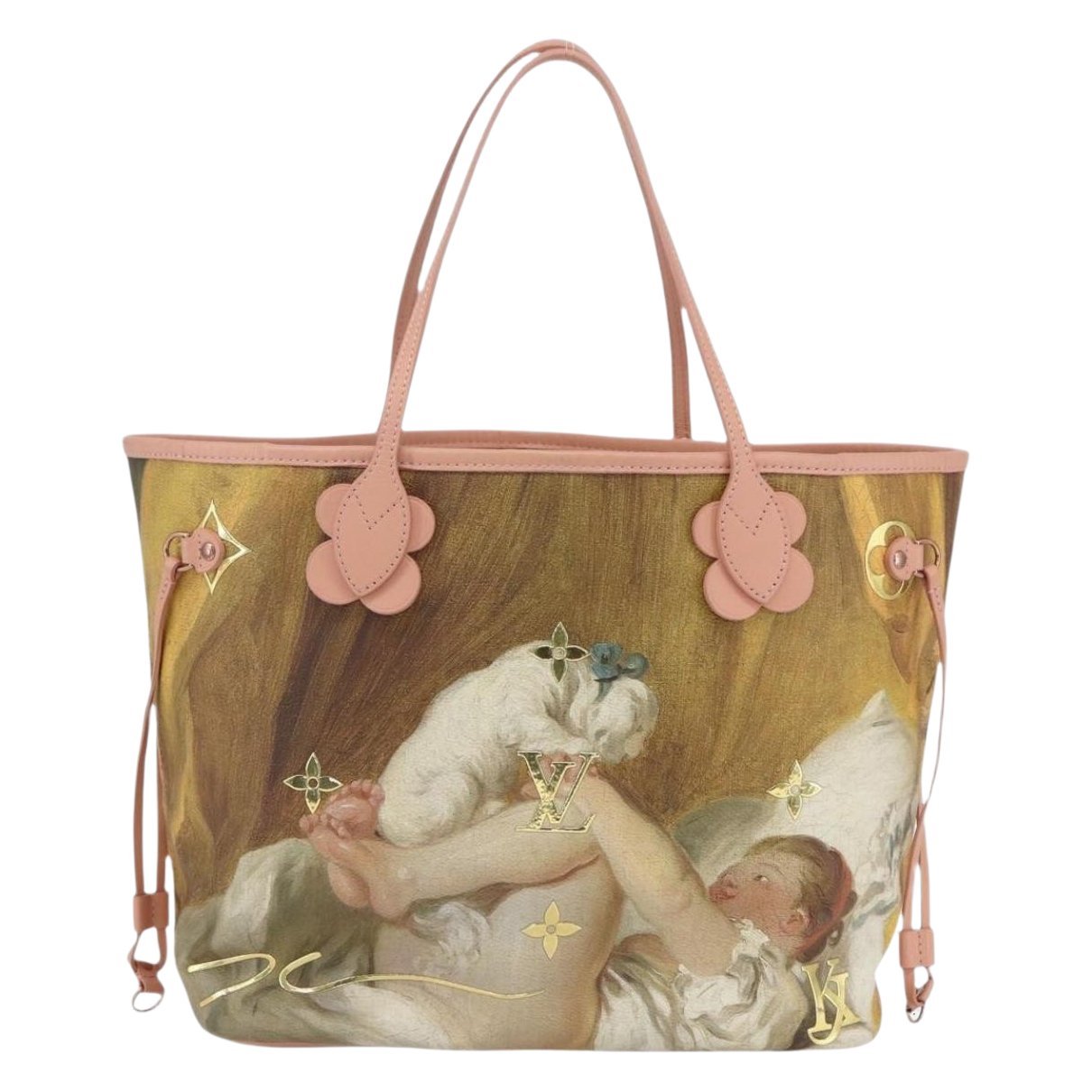 Neverfull leather tote