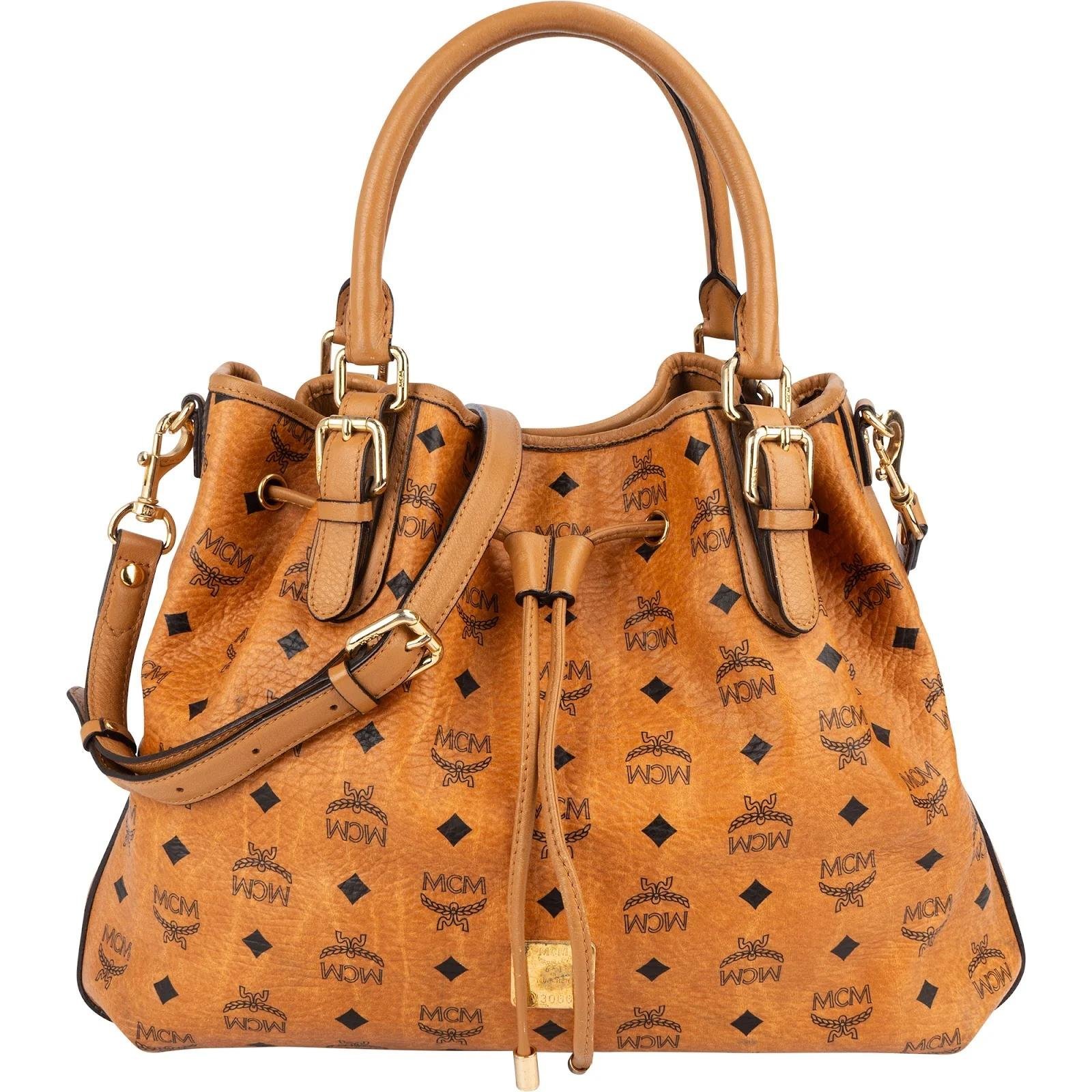 Heritage Drawstring leather bag