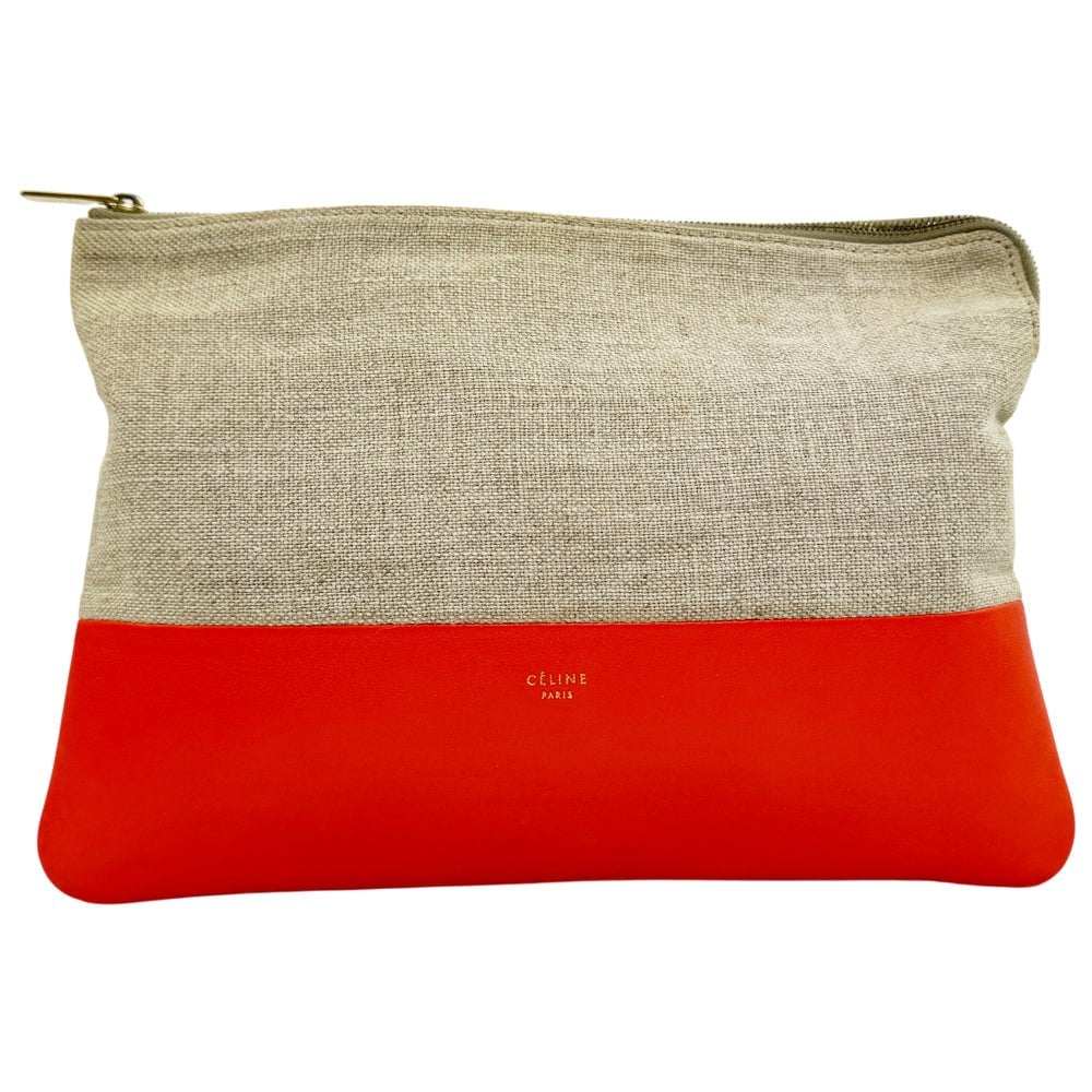 Celine Cloth clutch bag