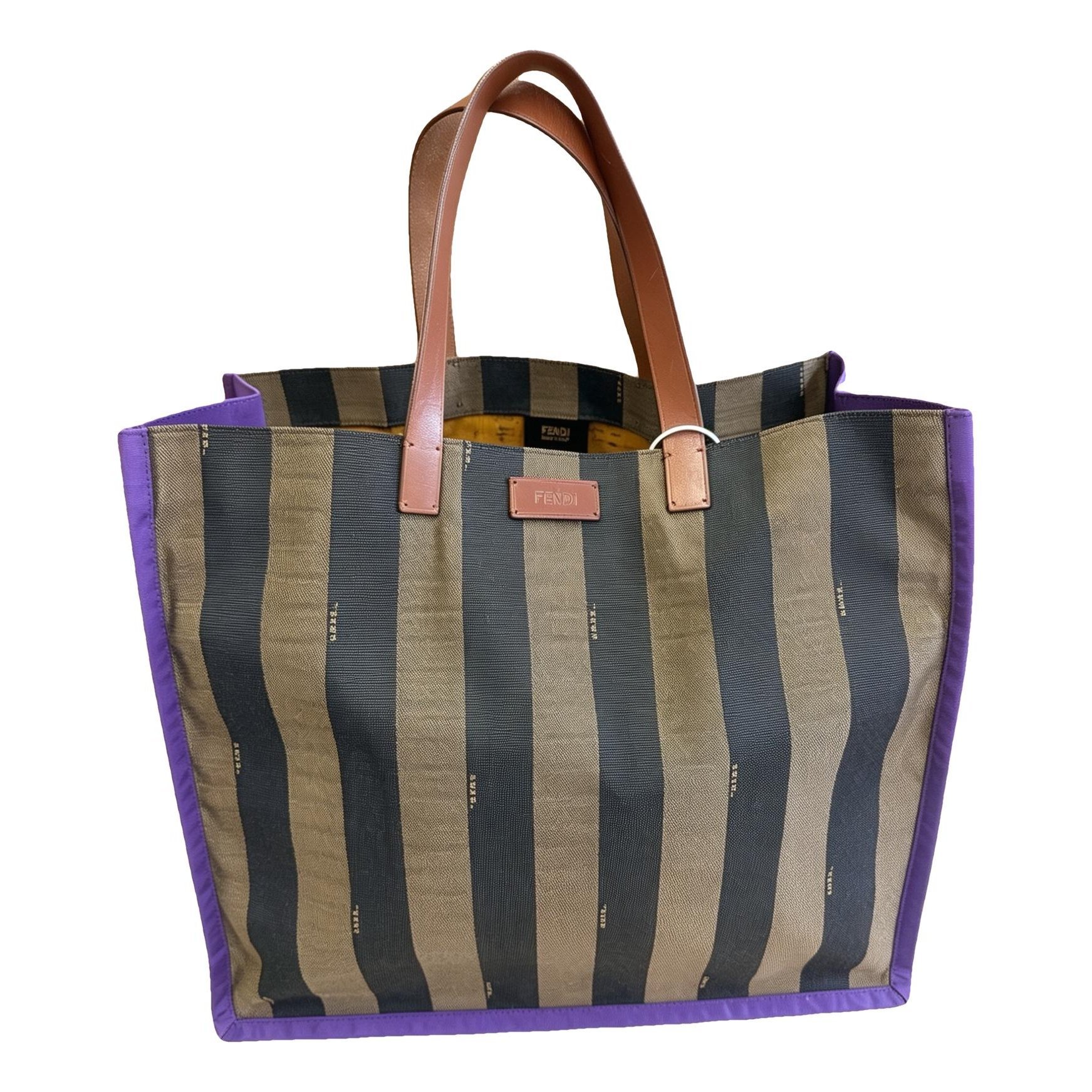 Leather tote
