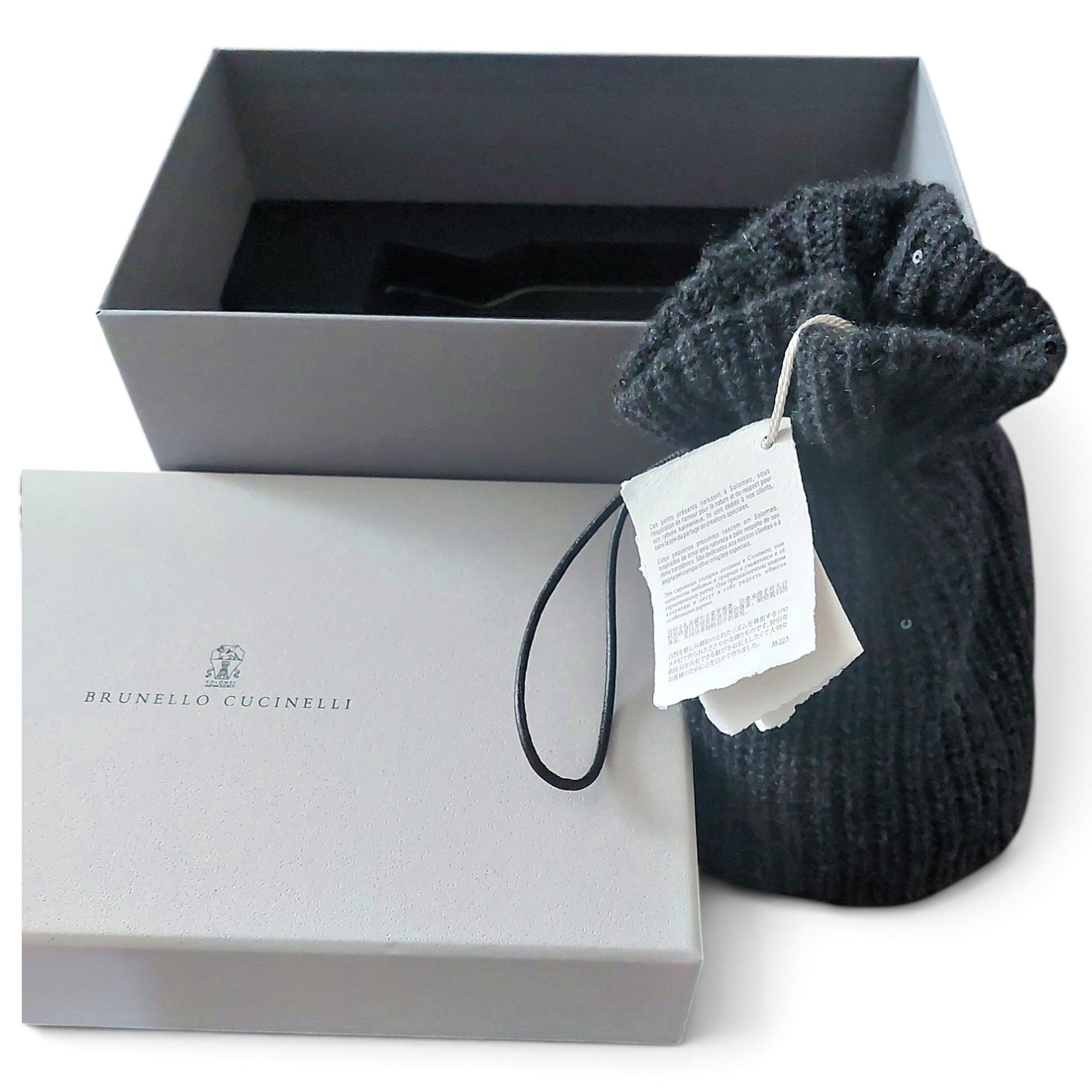 Brunello Cucinelli Cashmere mini bag