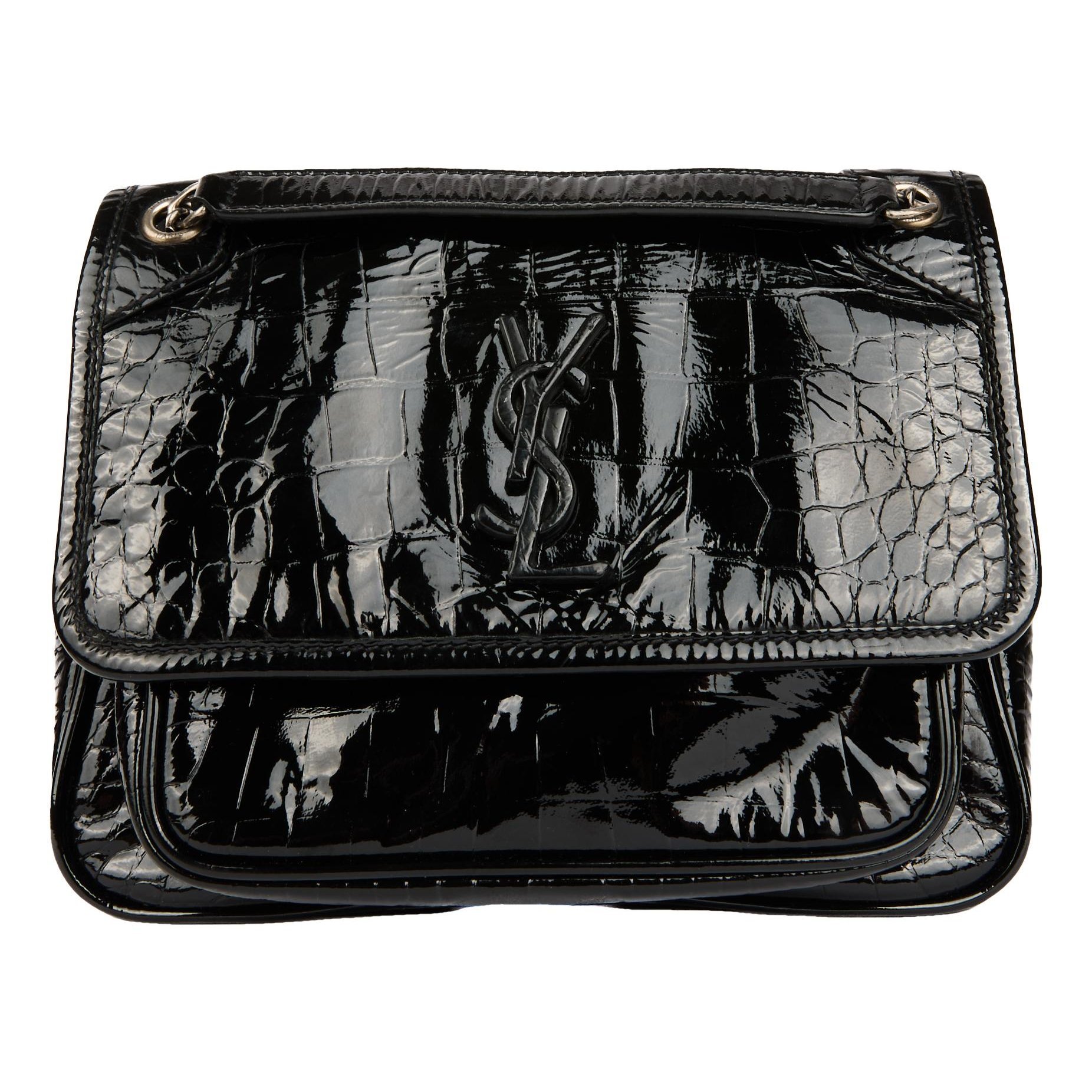 Niki leather crossbody bag