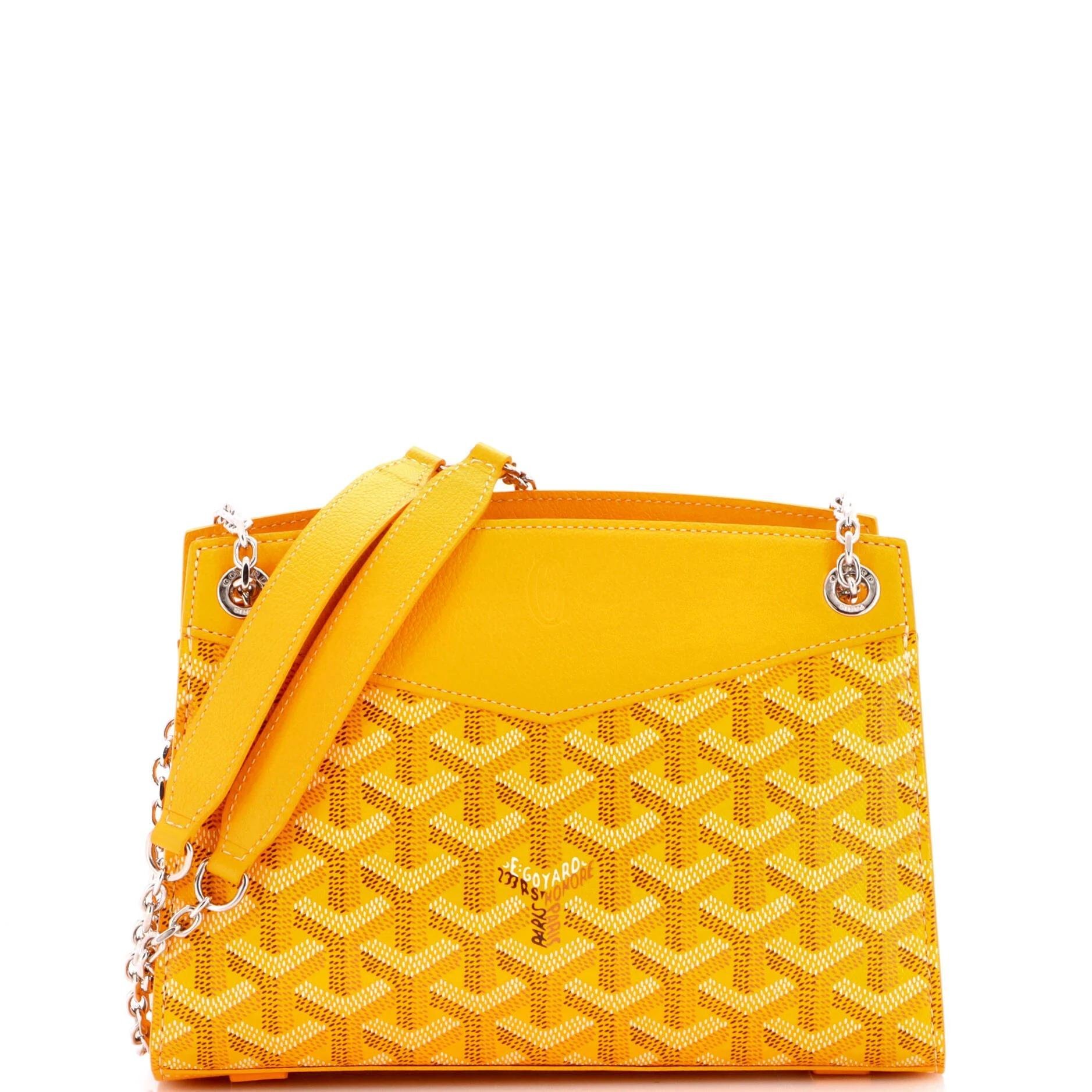 Rouette leather handbag