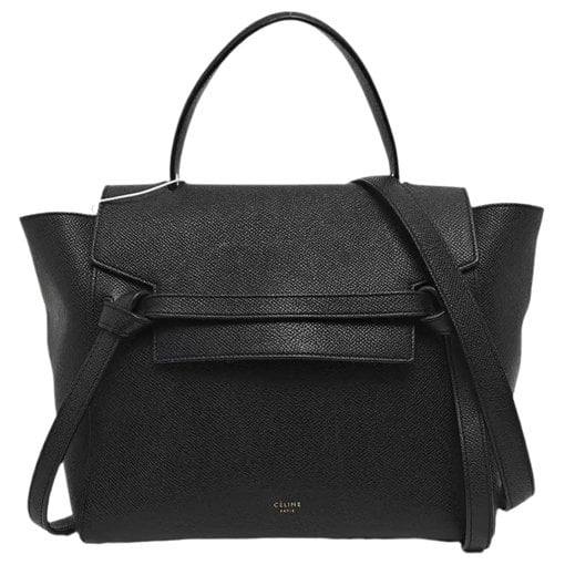 Belt leather crossbody bag