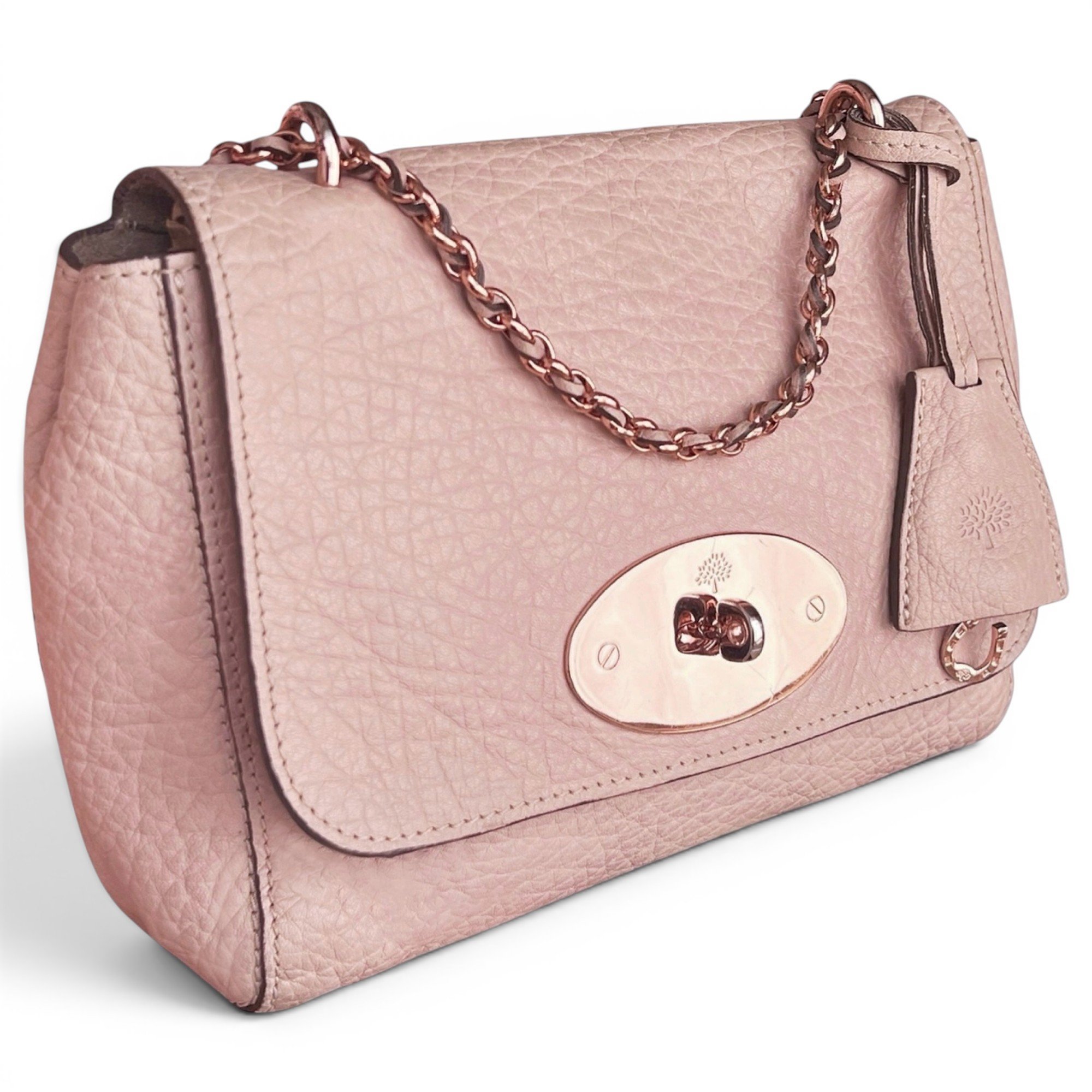 Lily leather handbag