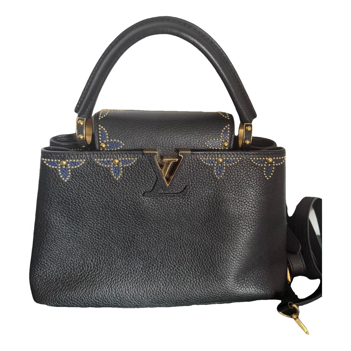 Capucines leather handbag