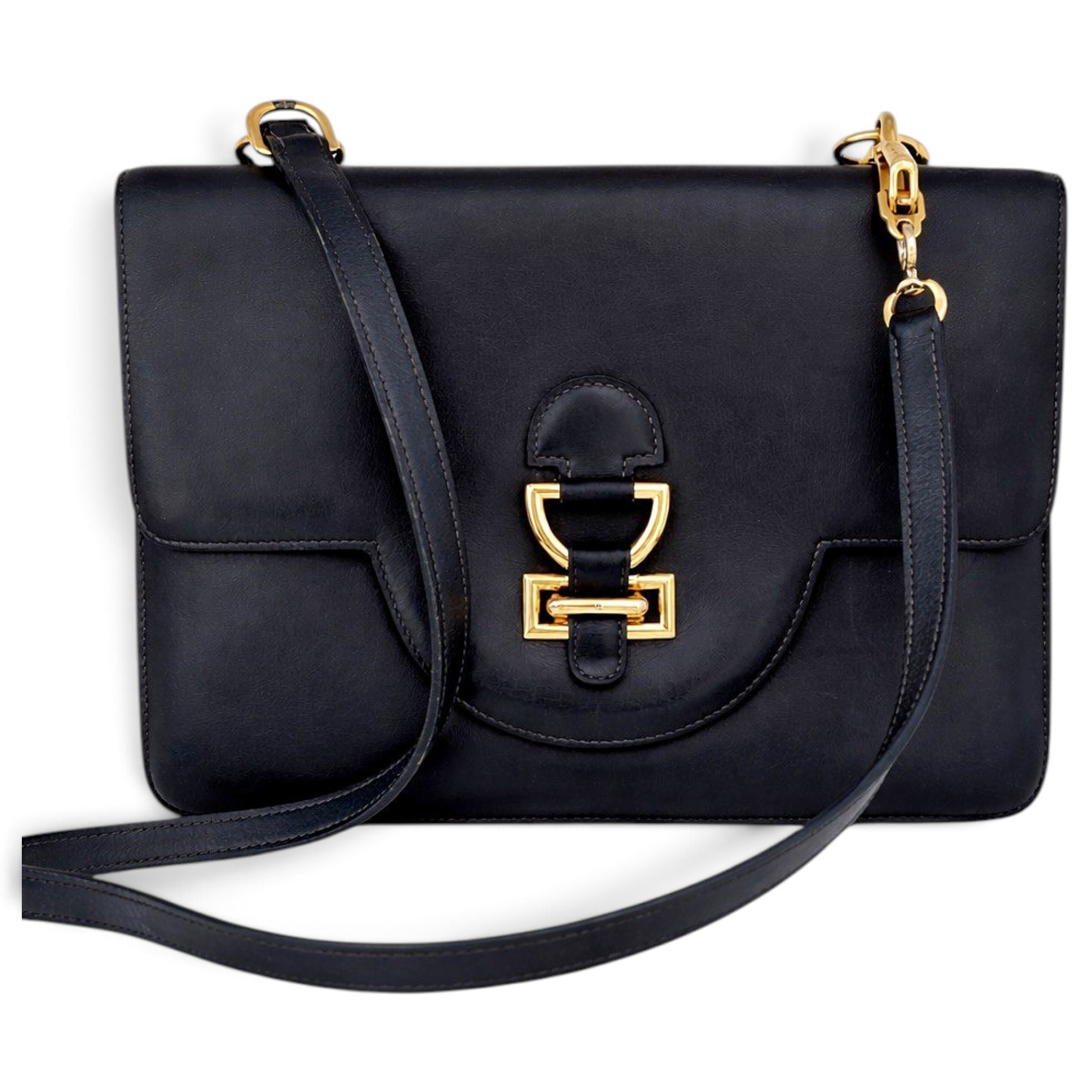 Leather crossbody bag