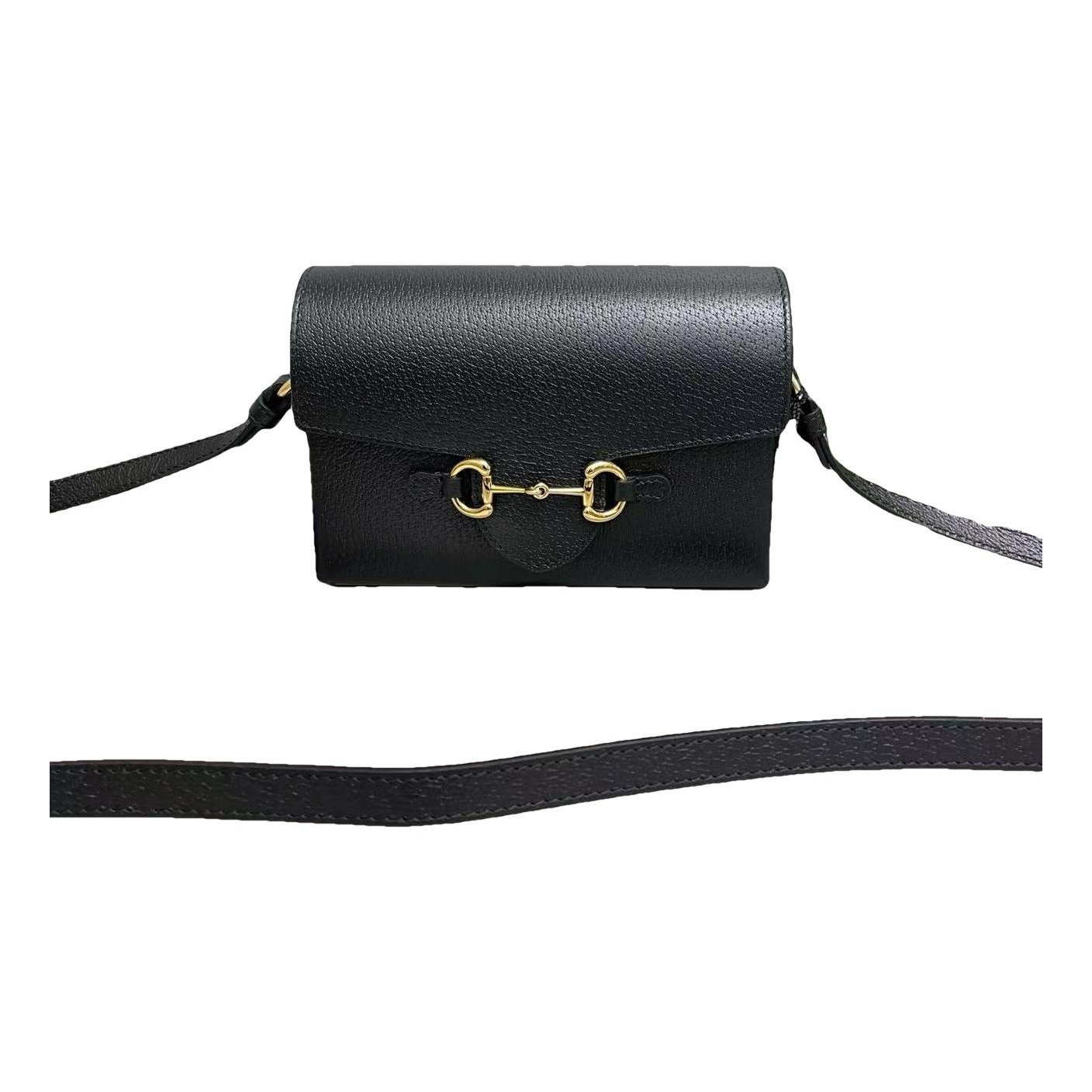 Horsebit 1955 Vertical leather handbag