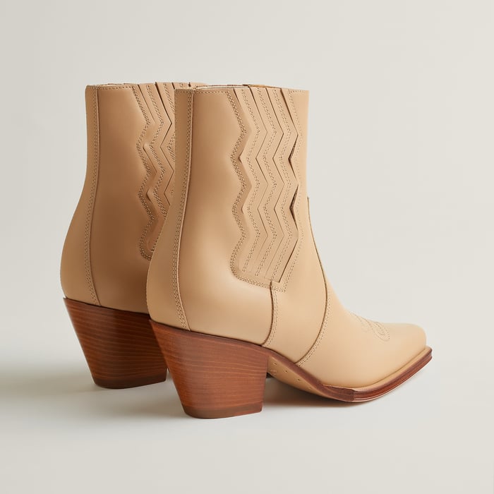 Beige Natura Vegas Ankle Boot