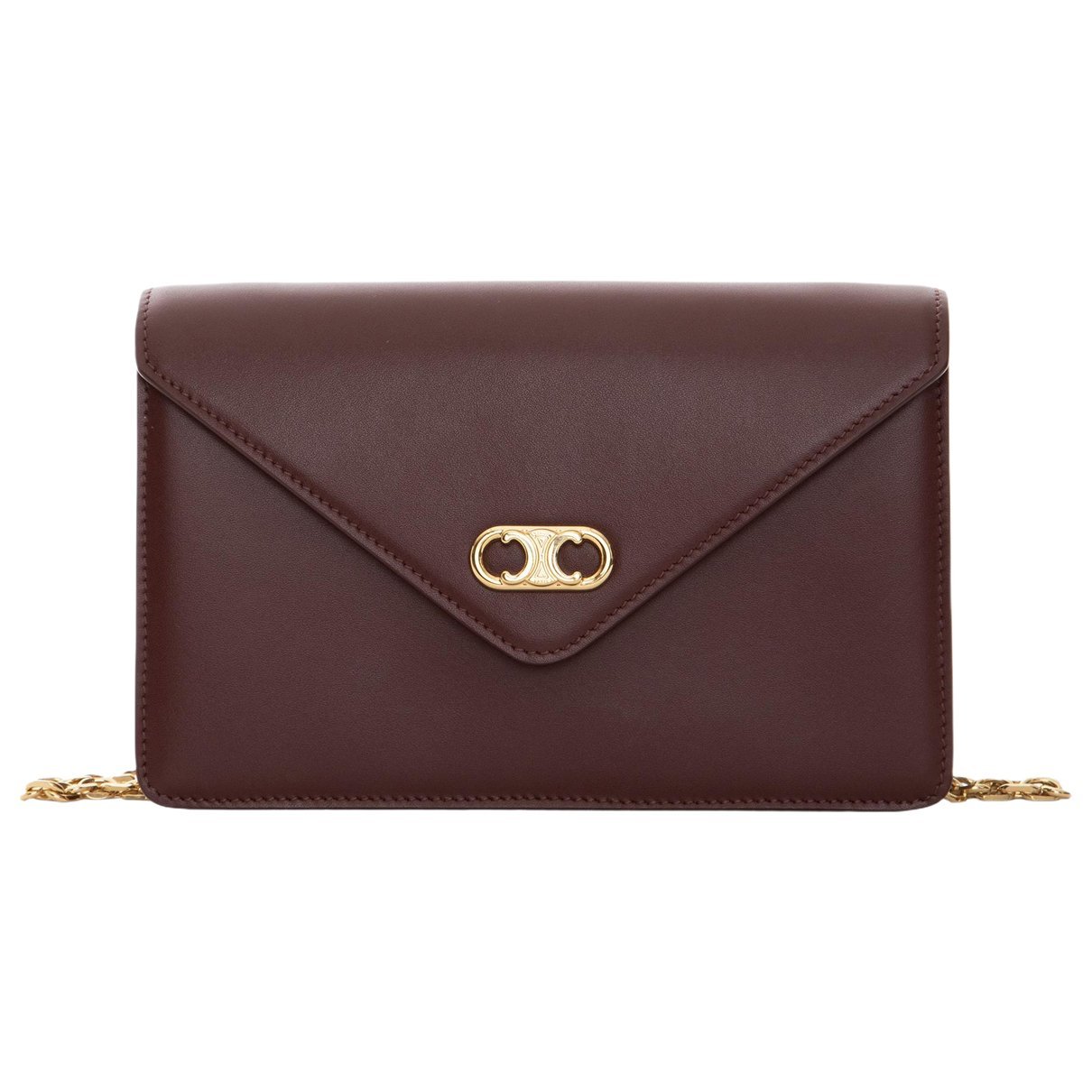Celine Triomphe leather handbag