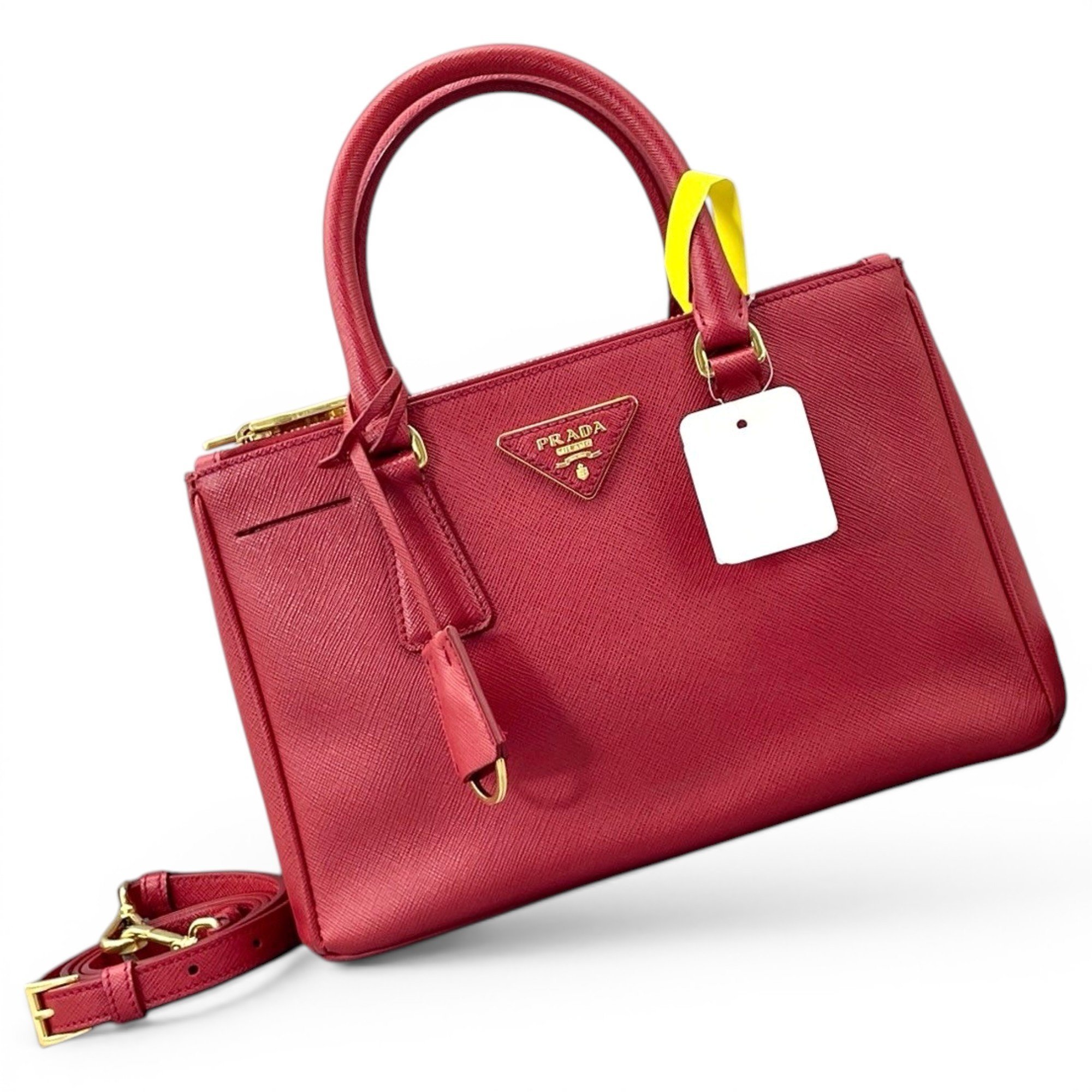Galleria leather handbag