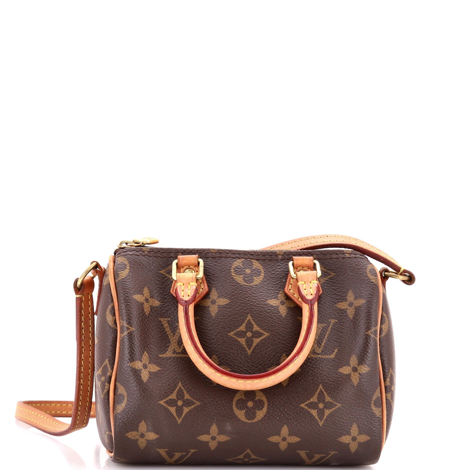 Louis Vuitton Speedy Bandouliere Bag Monogram Canvas Nano