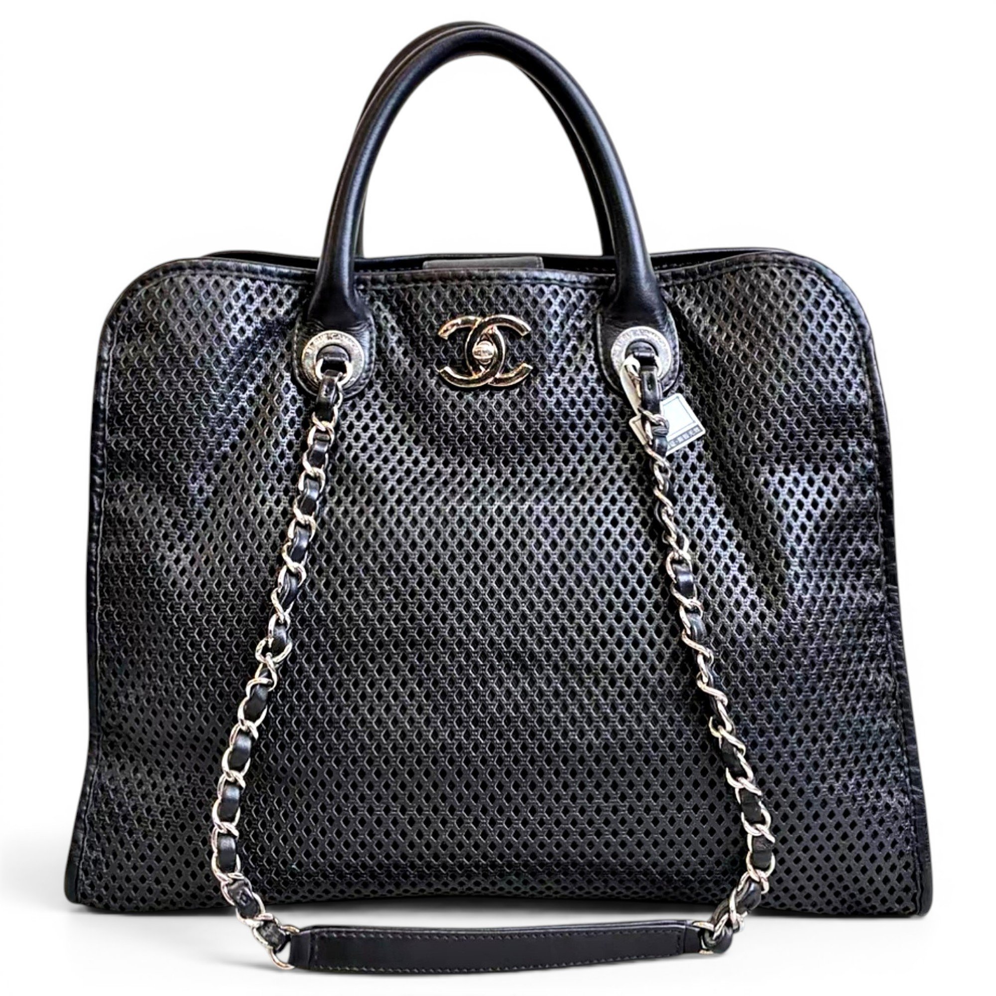 Deauville leather tote