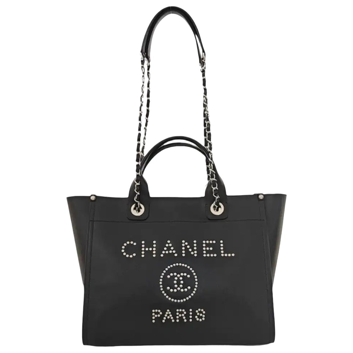 Deauville leather handbag