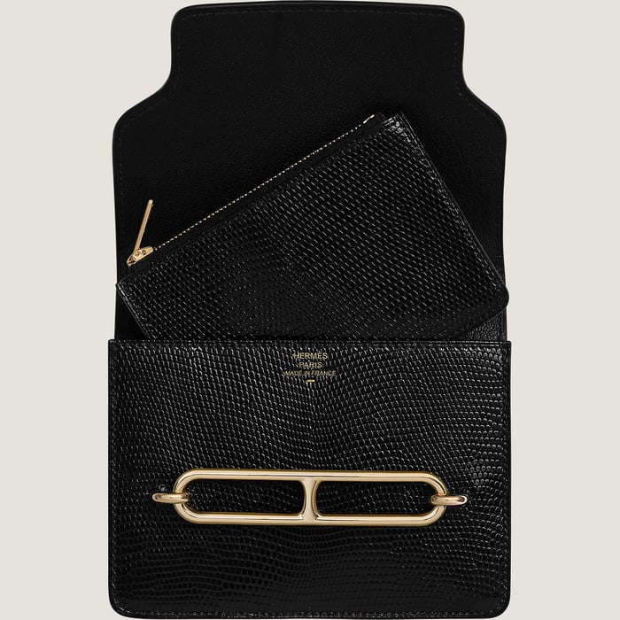 Noir Roulis Slim Wallet