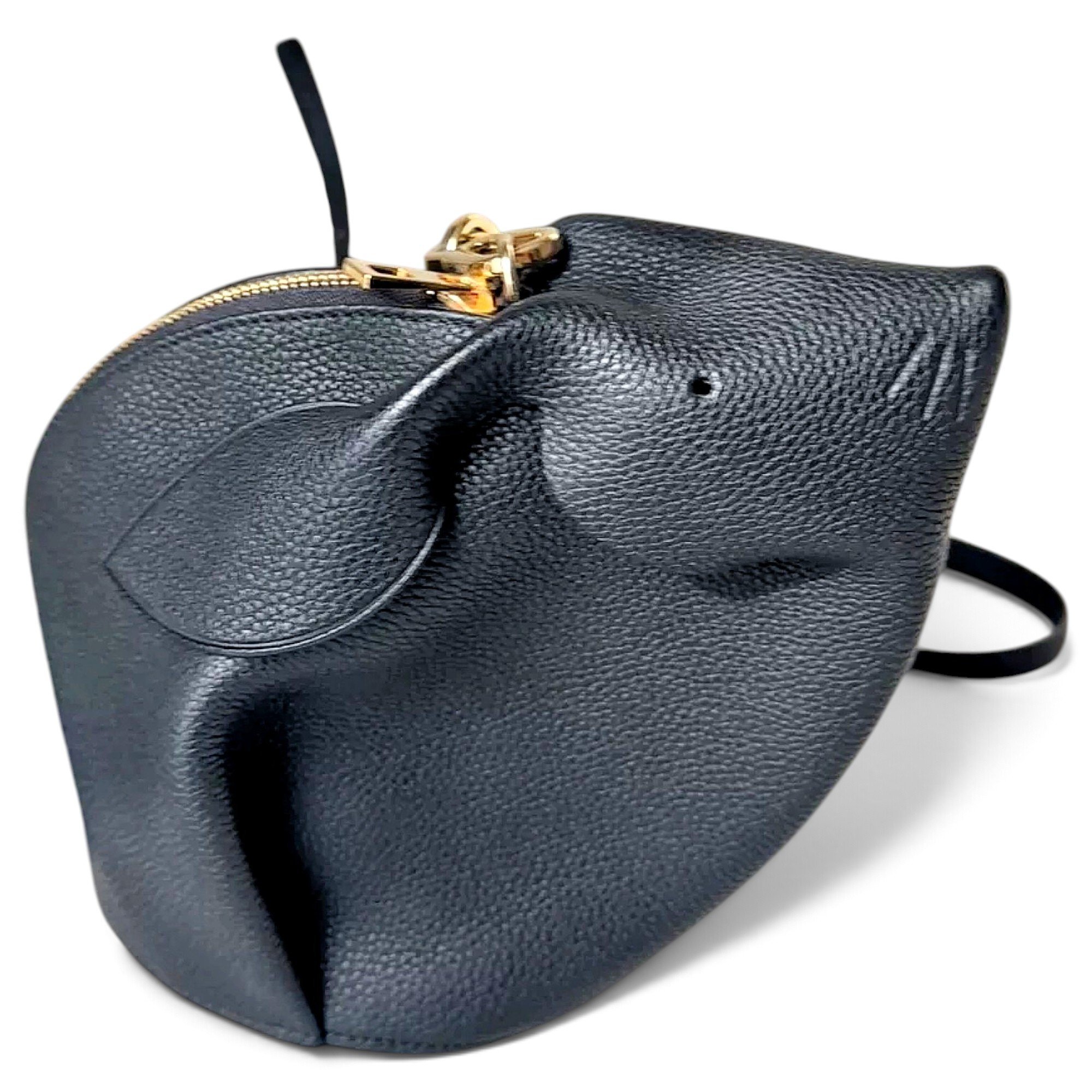 Animals leather crossbody bag