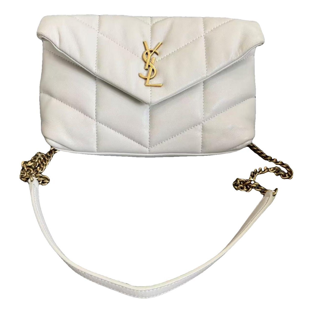 Loulou Puffer leather crossbody bag