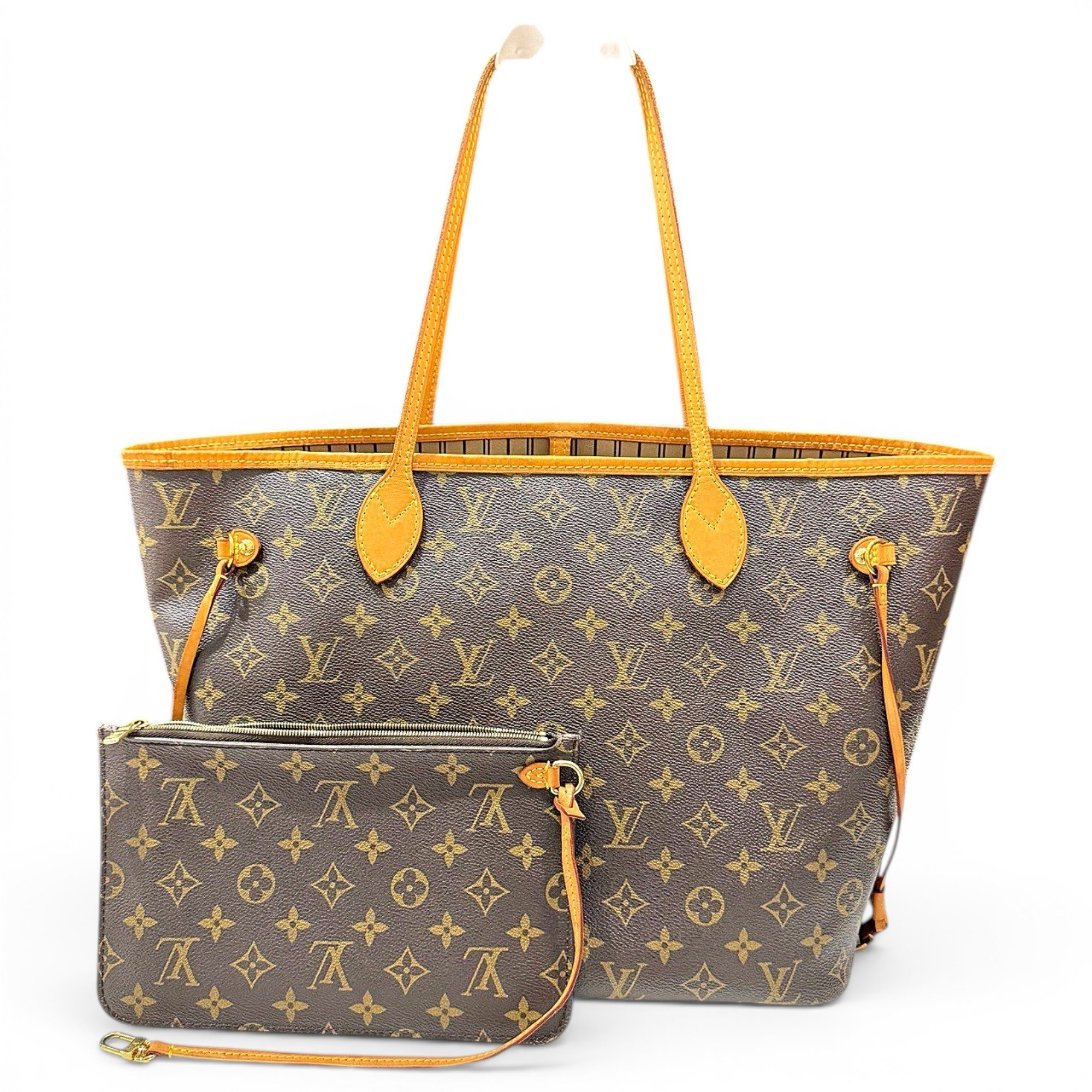 Neverfull leather tote