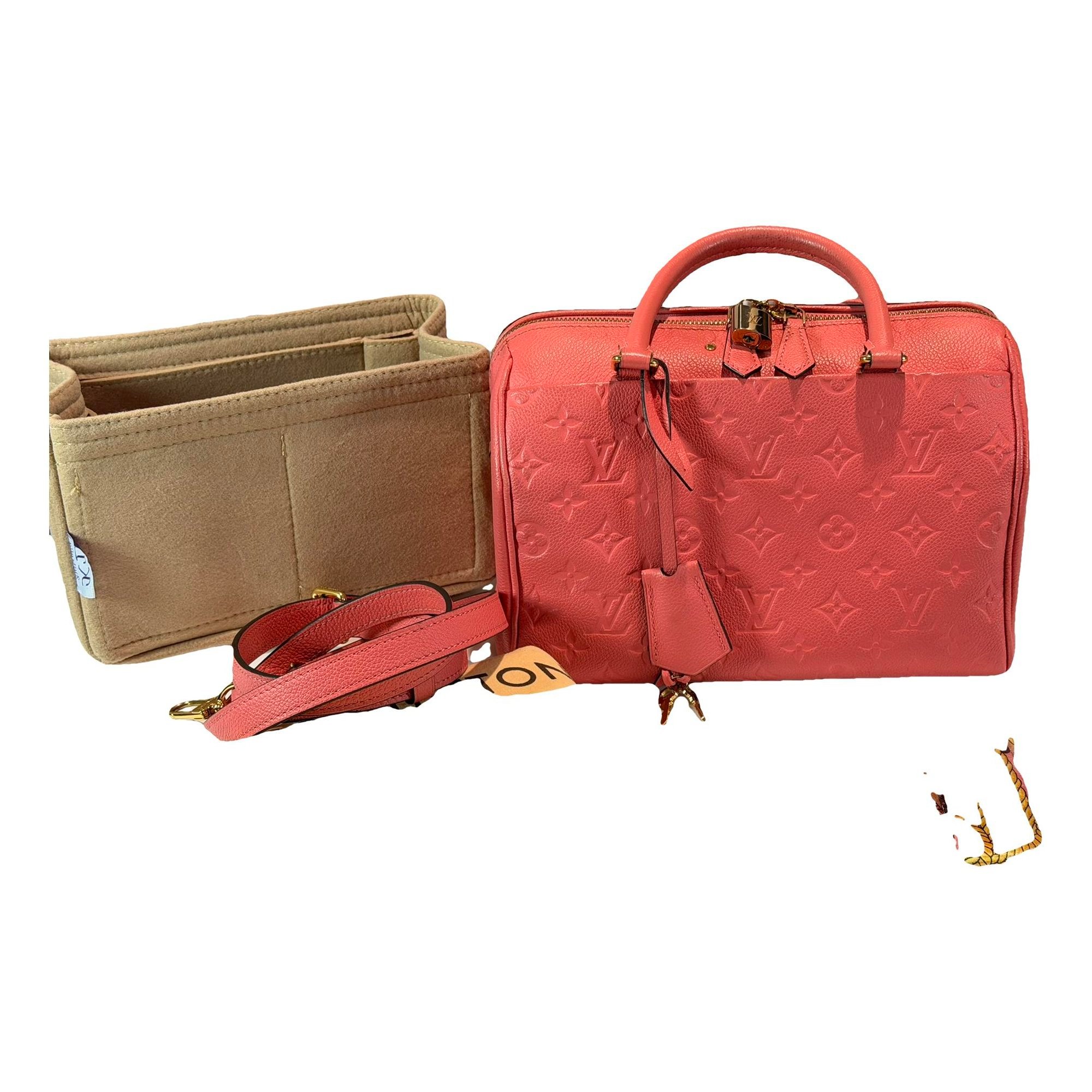 Louis Vuitton Speedy Bandoulière leather crossbody bag