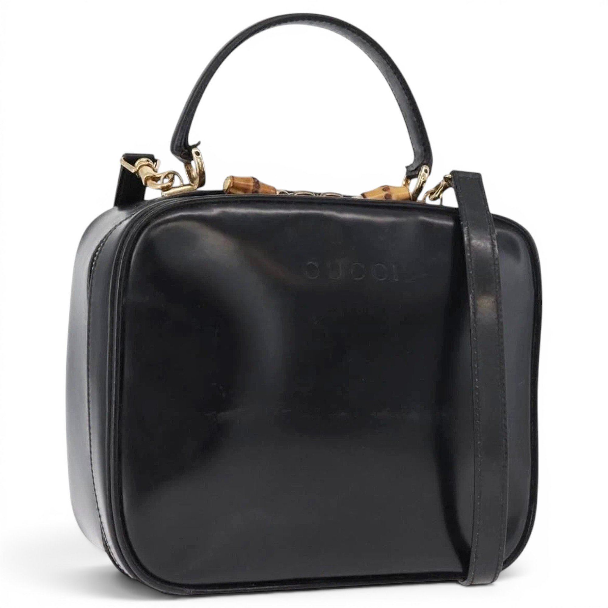 Leather handbag