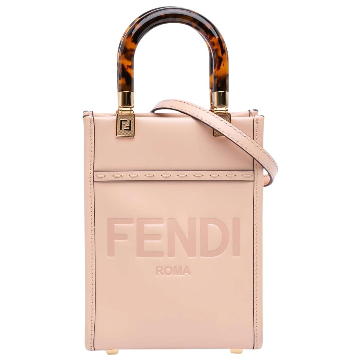 Sunshine leather tote