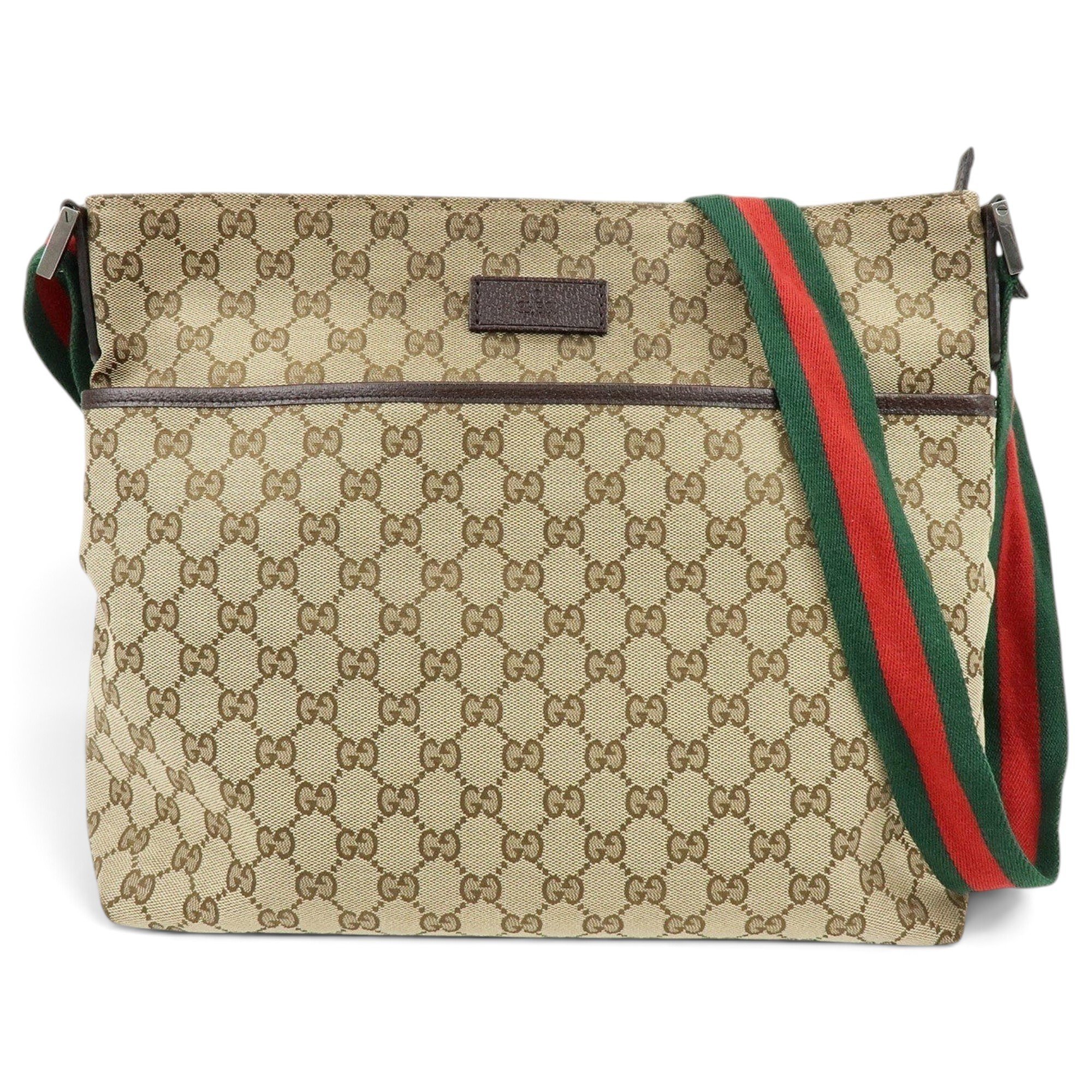 Leather crossbody bag