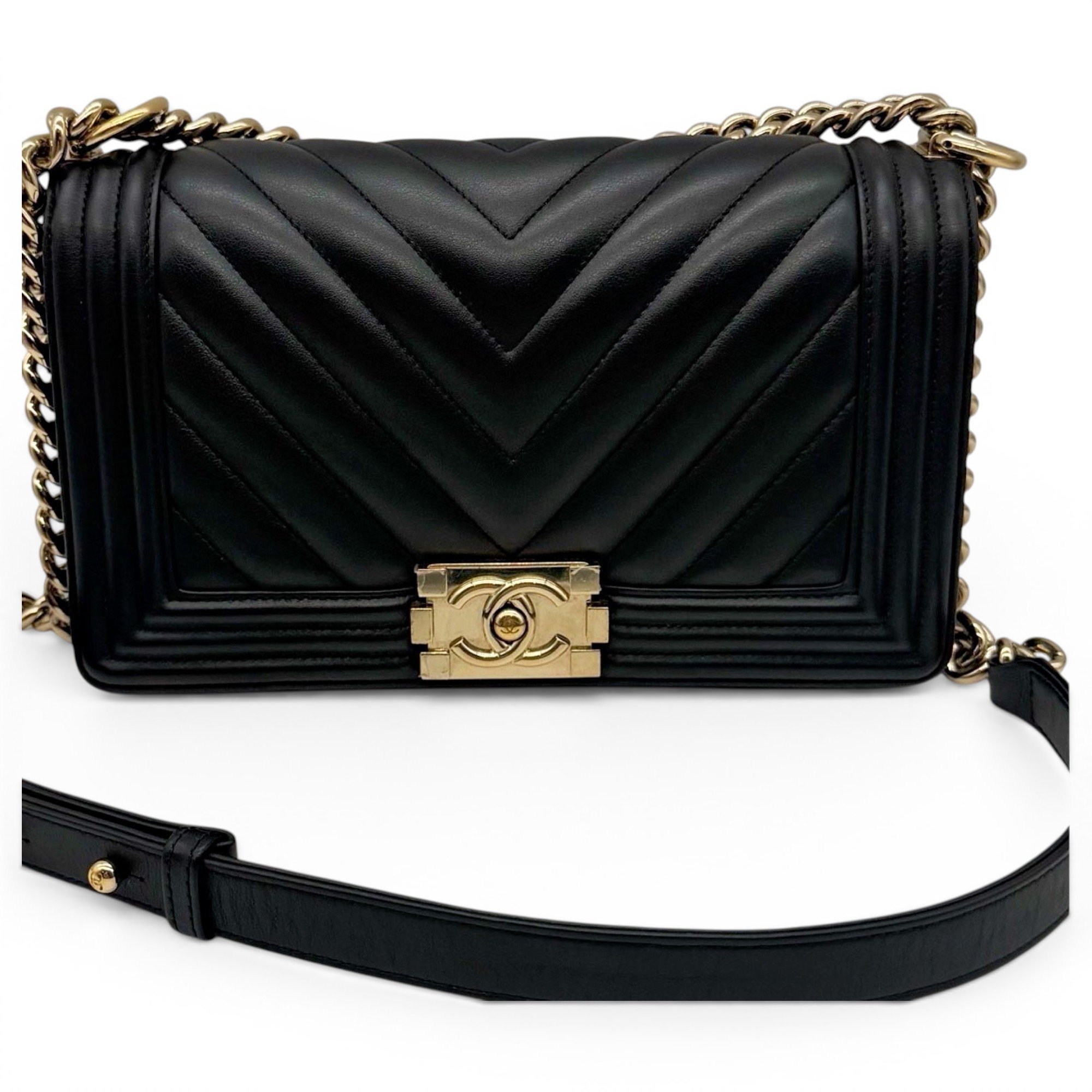 Boy leather handbag