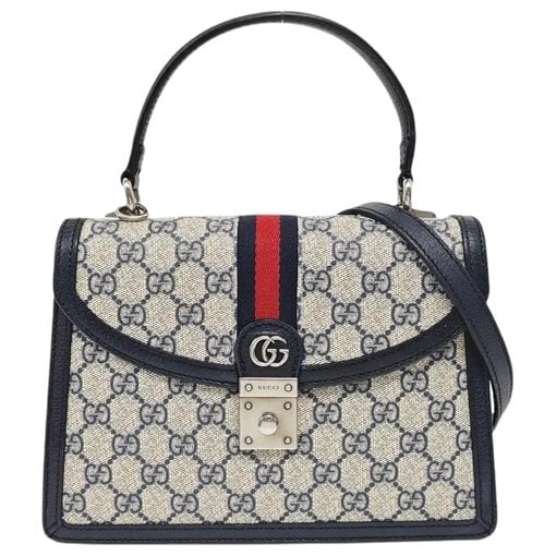 Ophidia leather handbag
