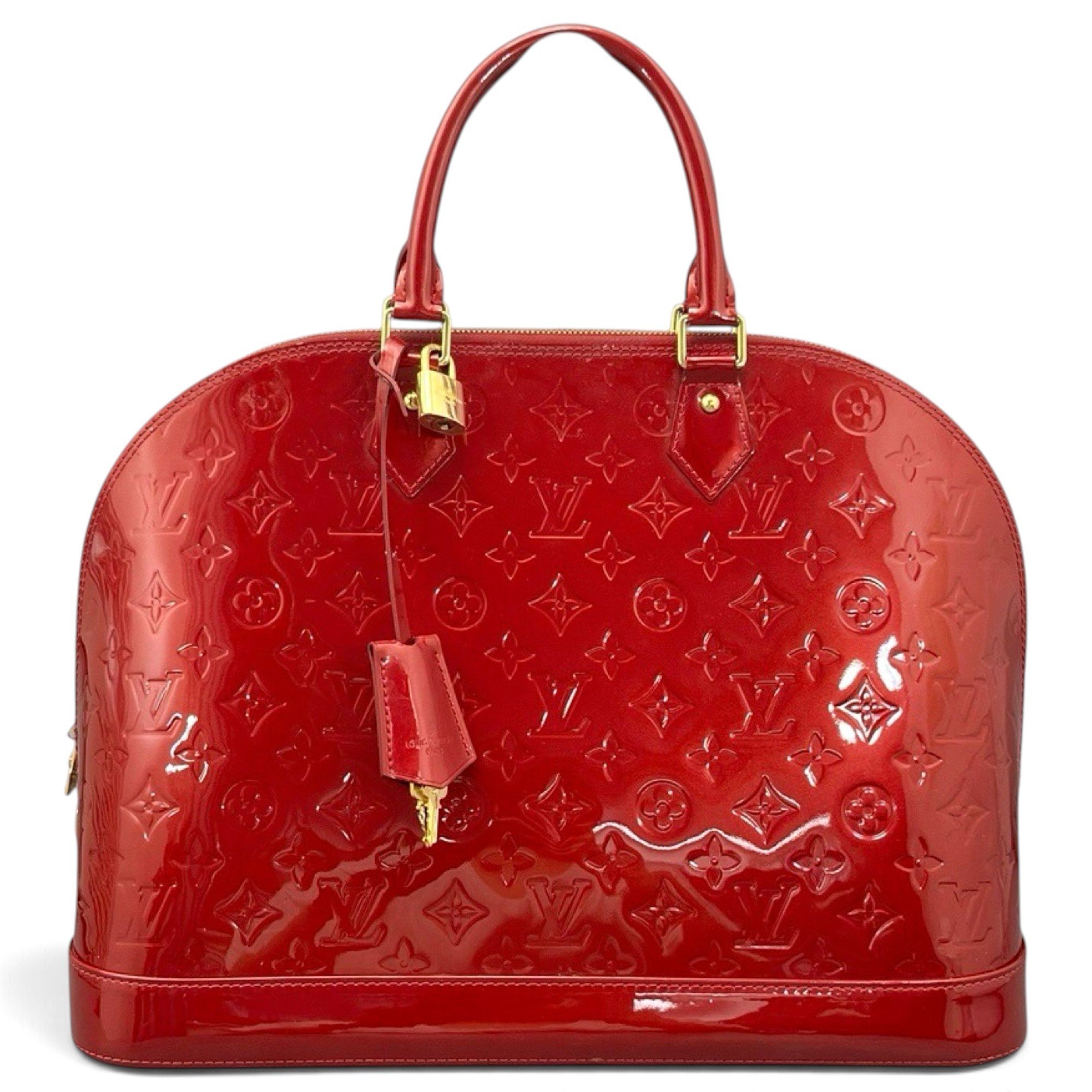 Alma patent leather handbag