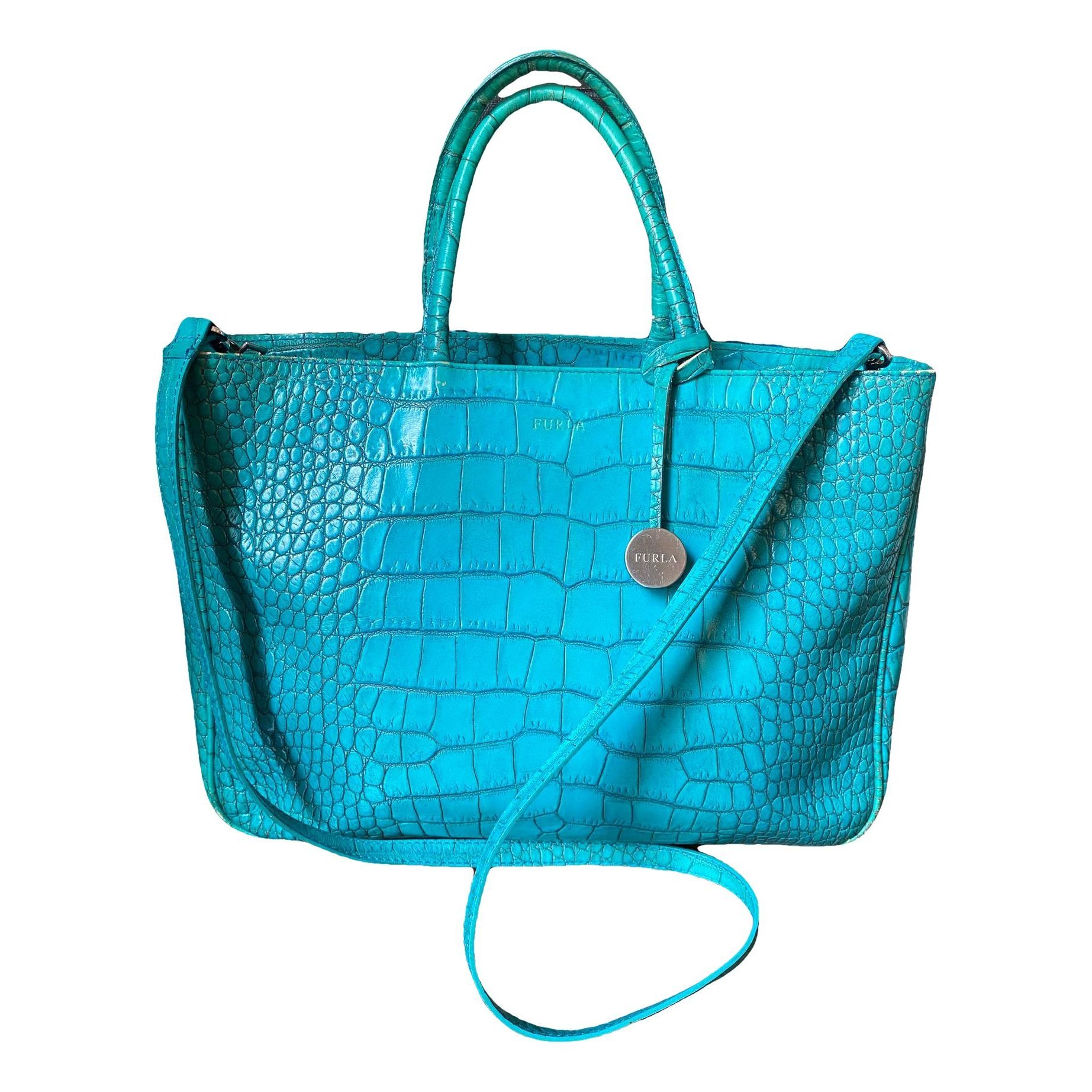 Leather crossbody bag