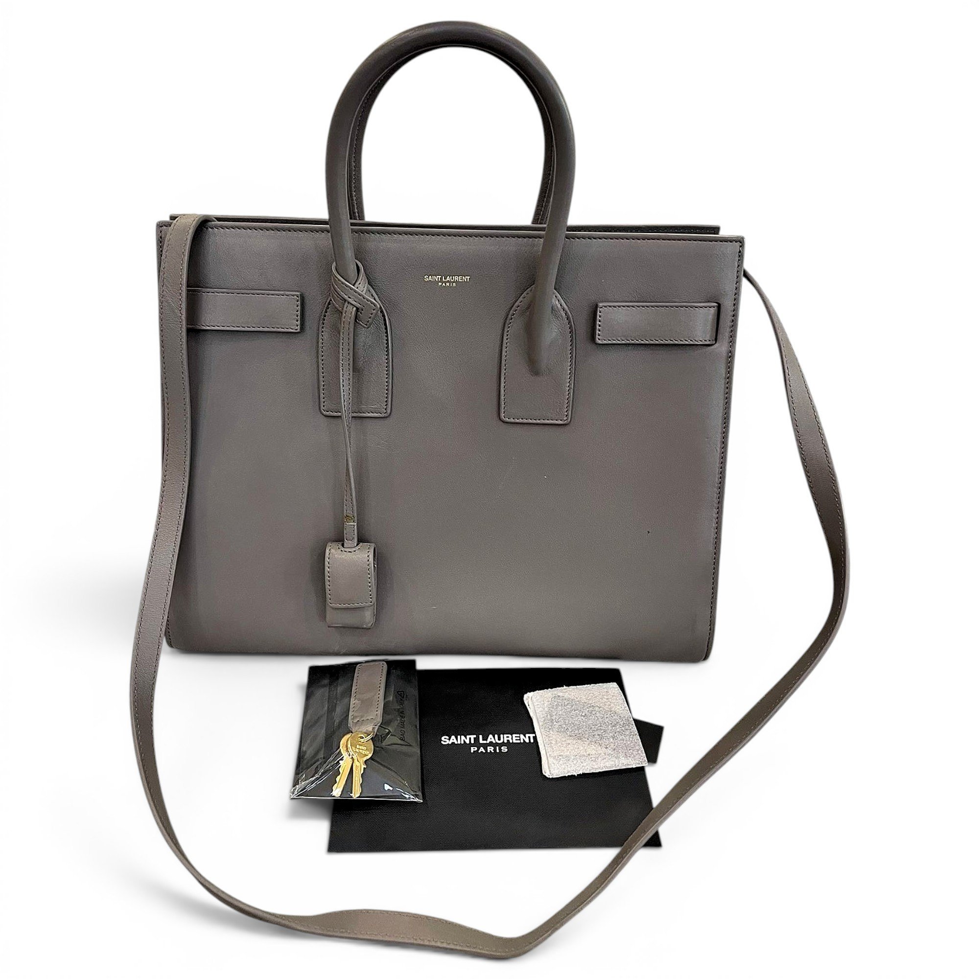 Sac de Jour leather handbag